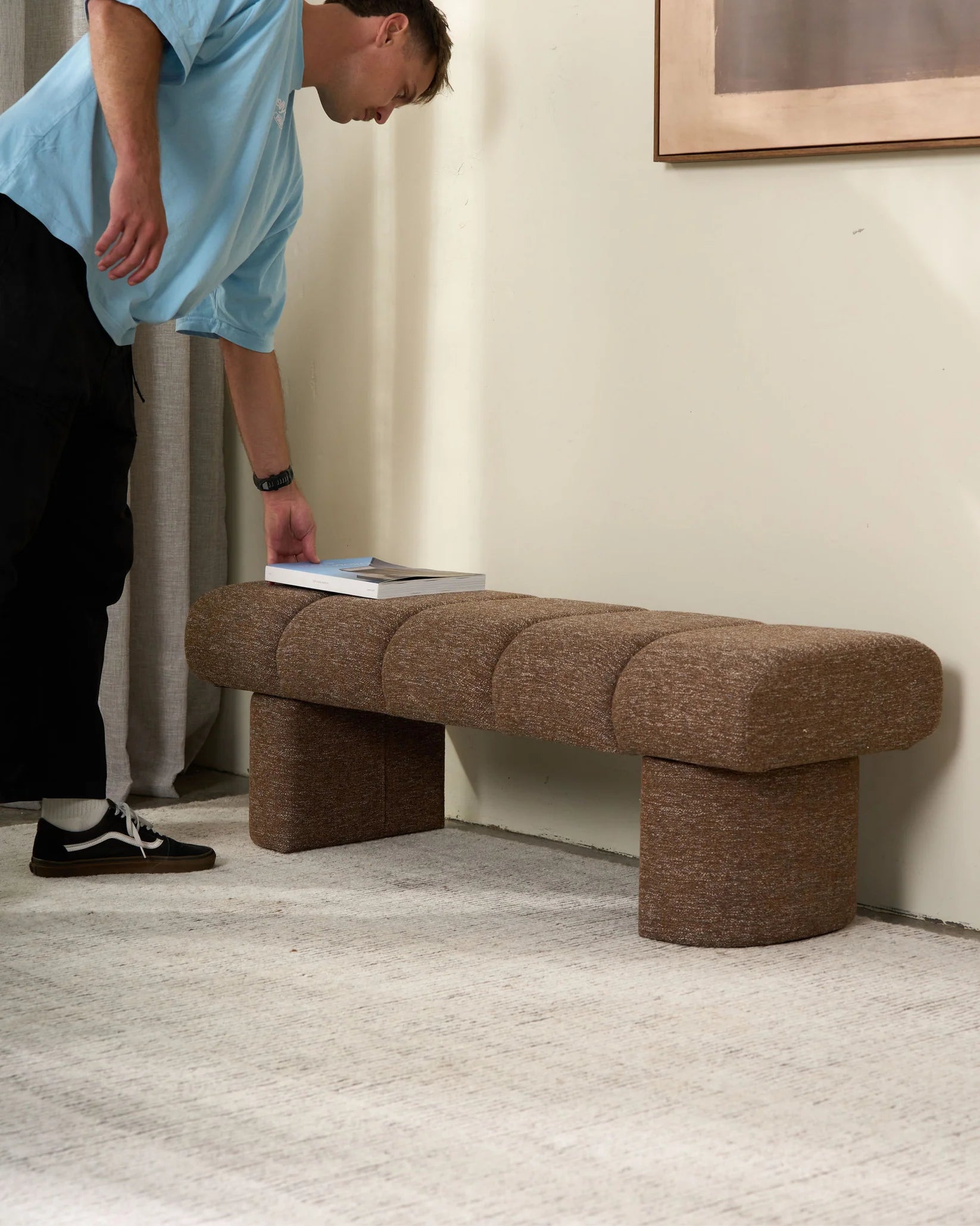 Lume Bench - Dusty Seed
