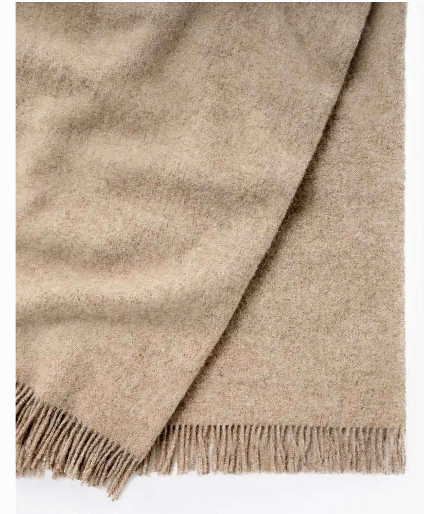 Nevis Throw Blanket - Ash