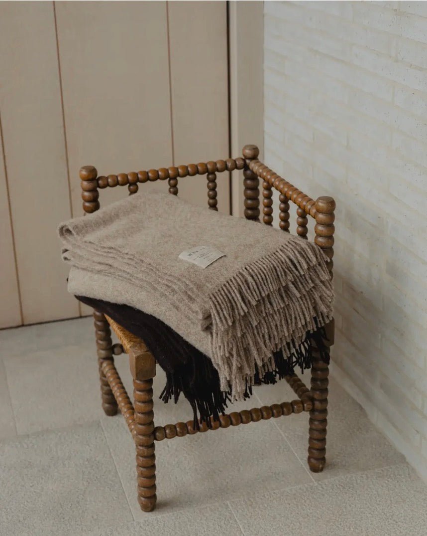Nevis Throw Blanket - Ash - libandlu