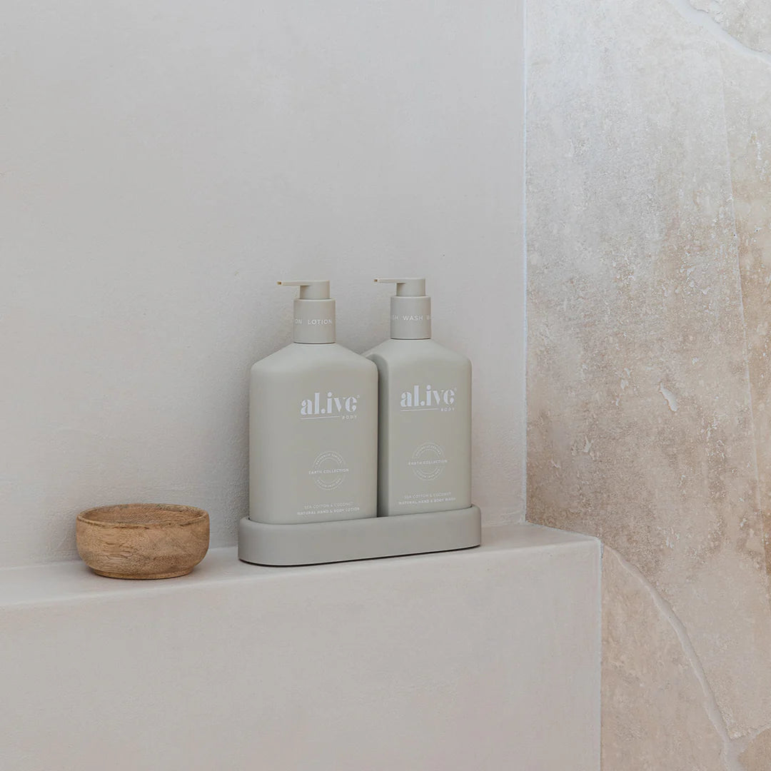 ali.ve - wash & lotion duo - sea cotton & cocount