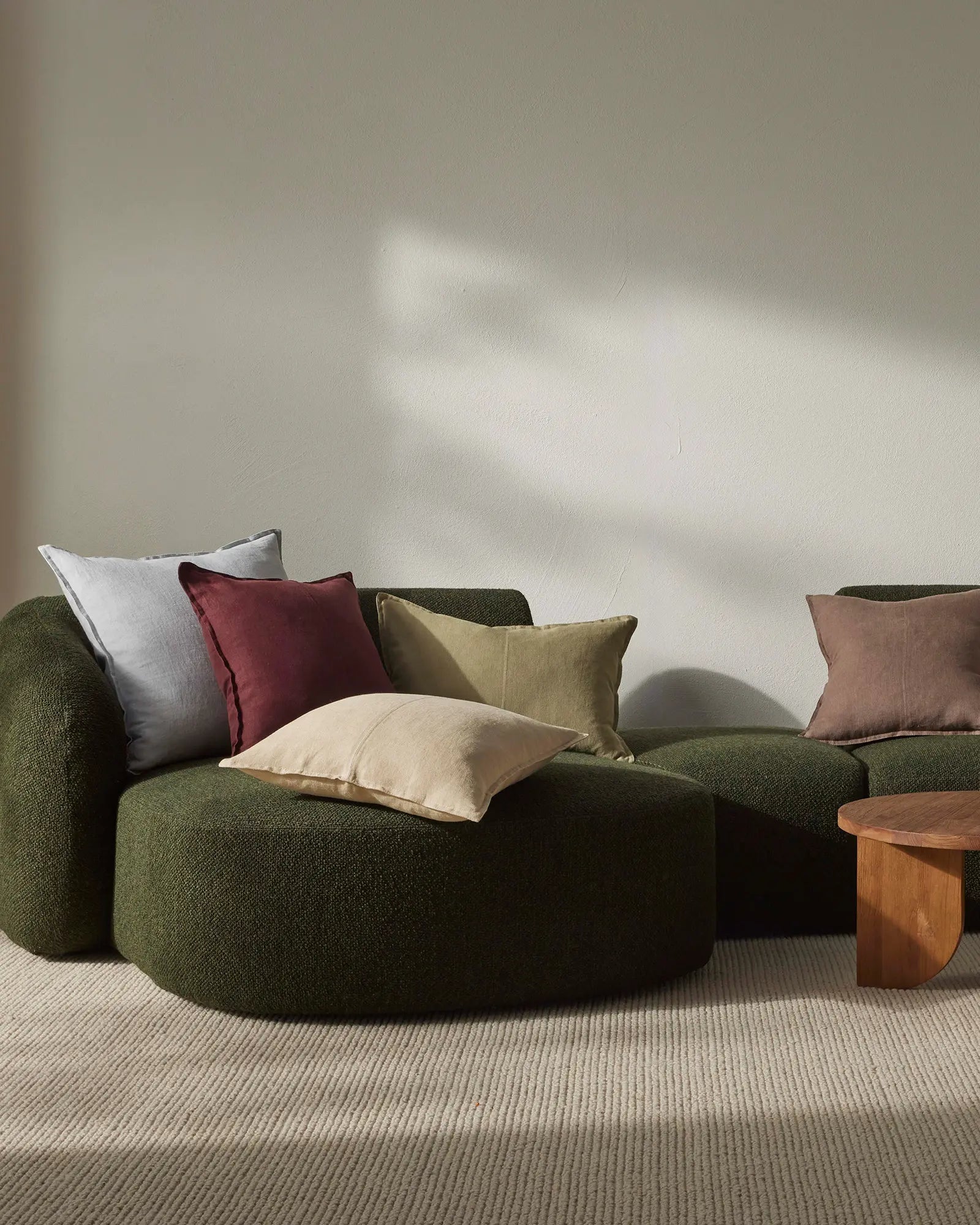 Weave - Como Mocha Cushion - 50 x 50cm