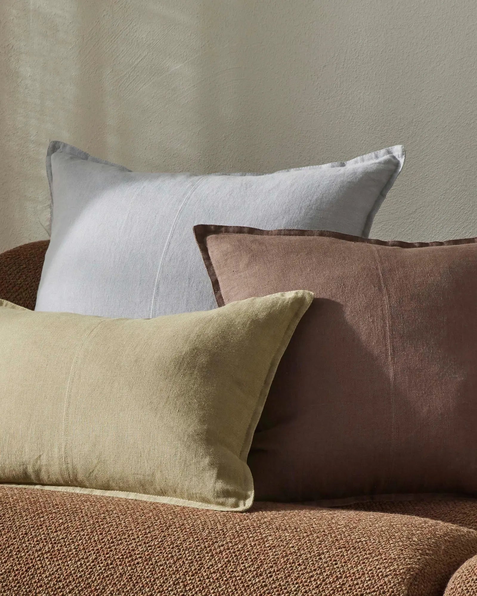 Weave - Como Mocha Cushion - 50 x 50cm