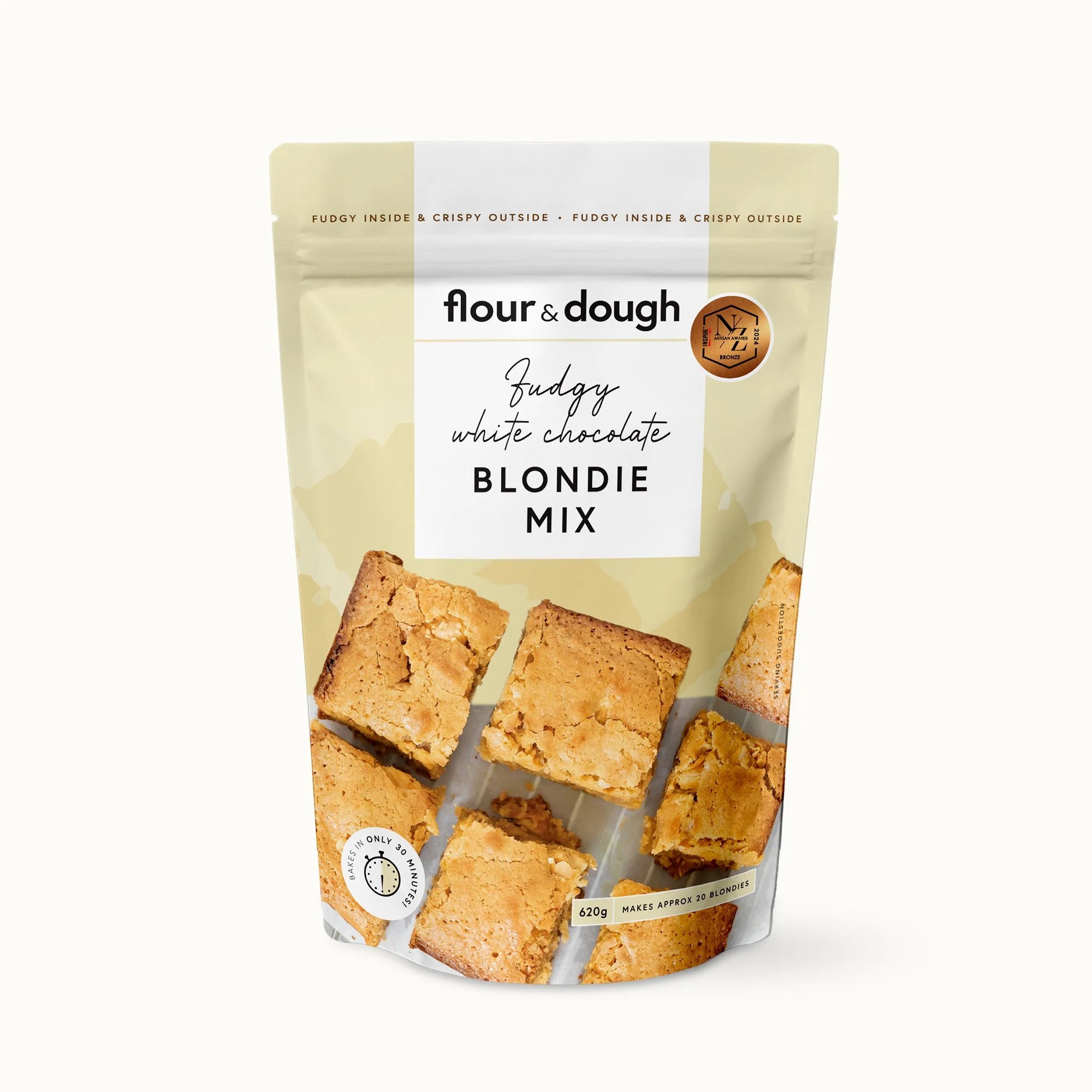 Fudgy White Chocolate Blondie Baking Mix