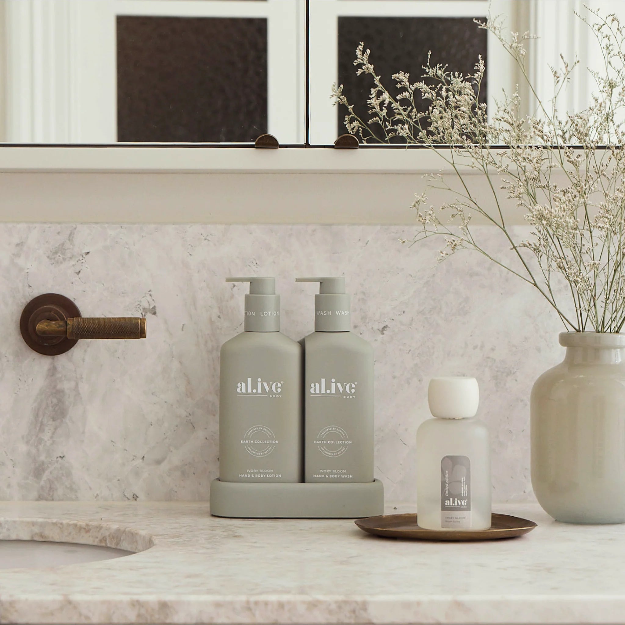 Home ritual set - ivory bloom
