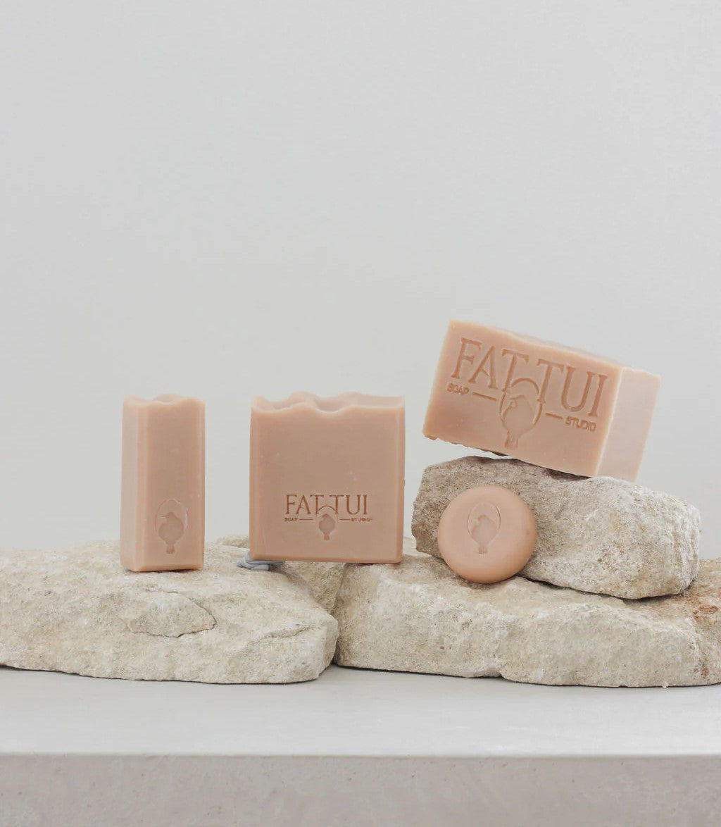 Kombucha and Pink Clay Soap - Stick