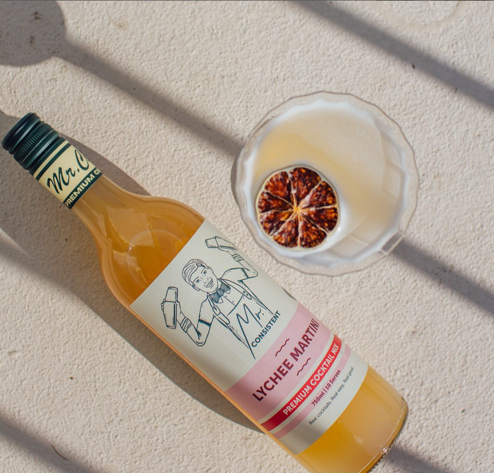 Lychee Martini Cocktail Mixer - 10 Serves