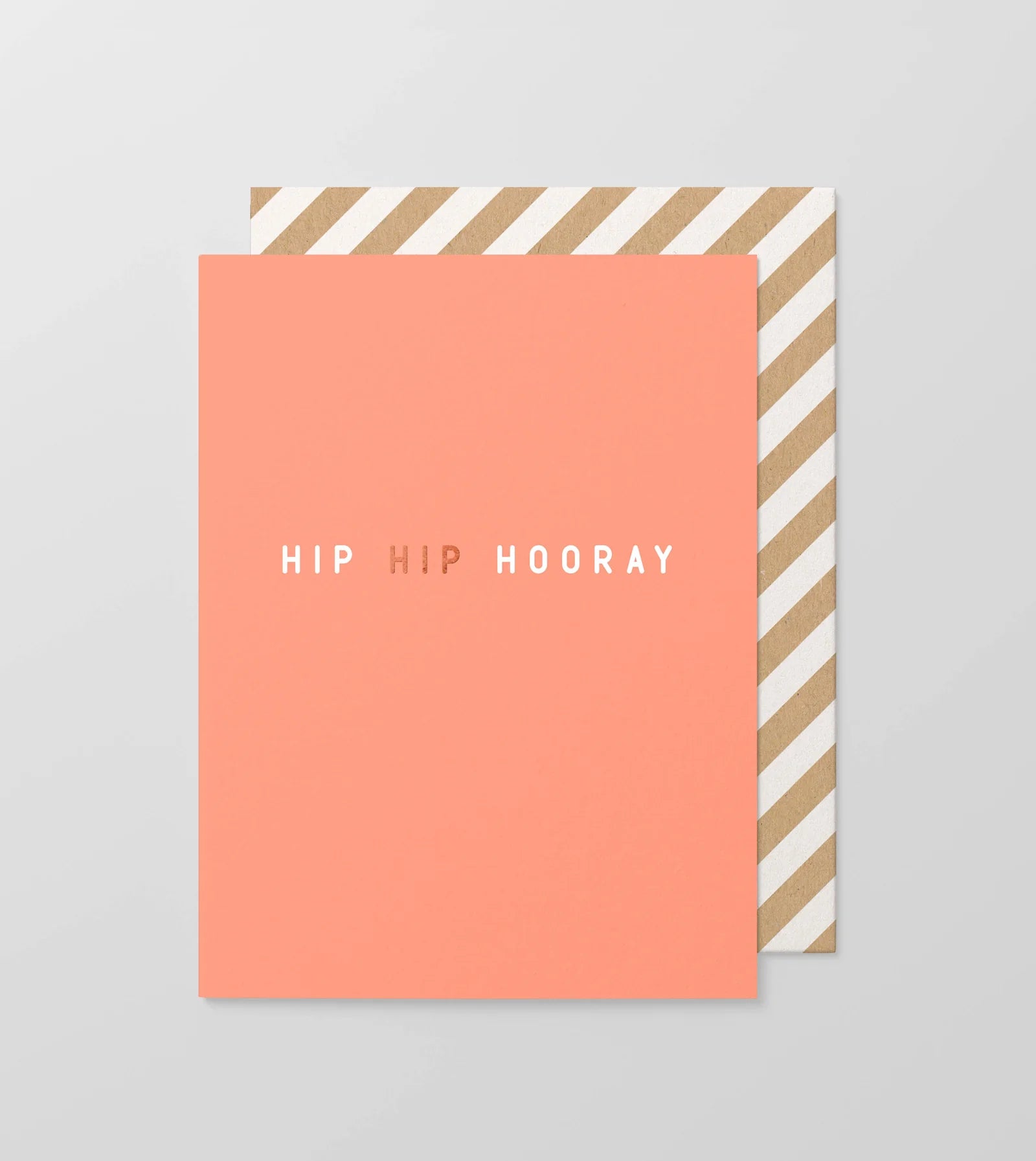 Hip Hip Hooray greeting card