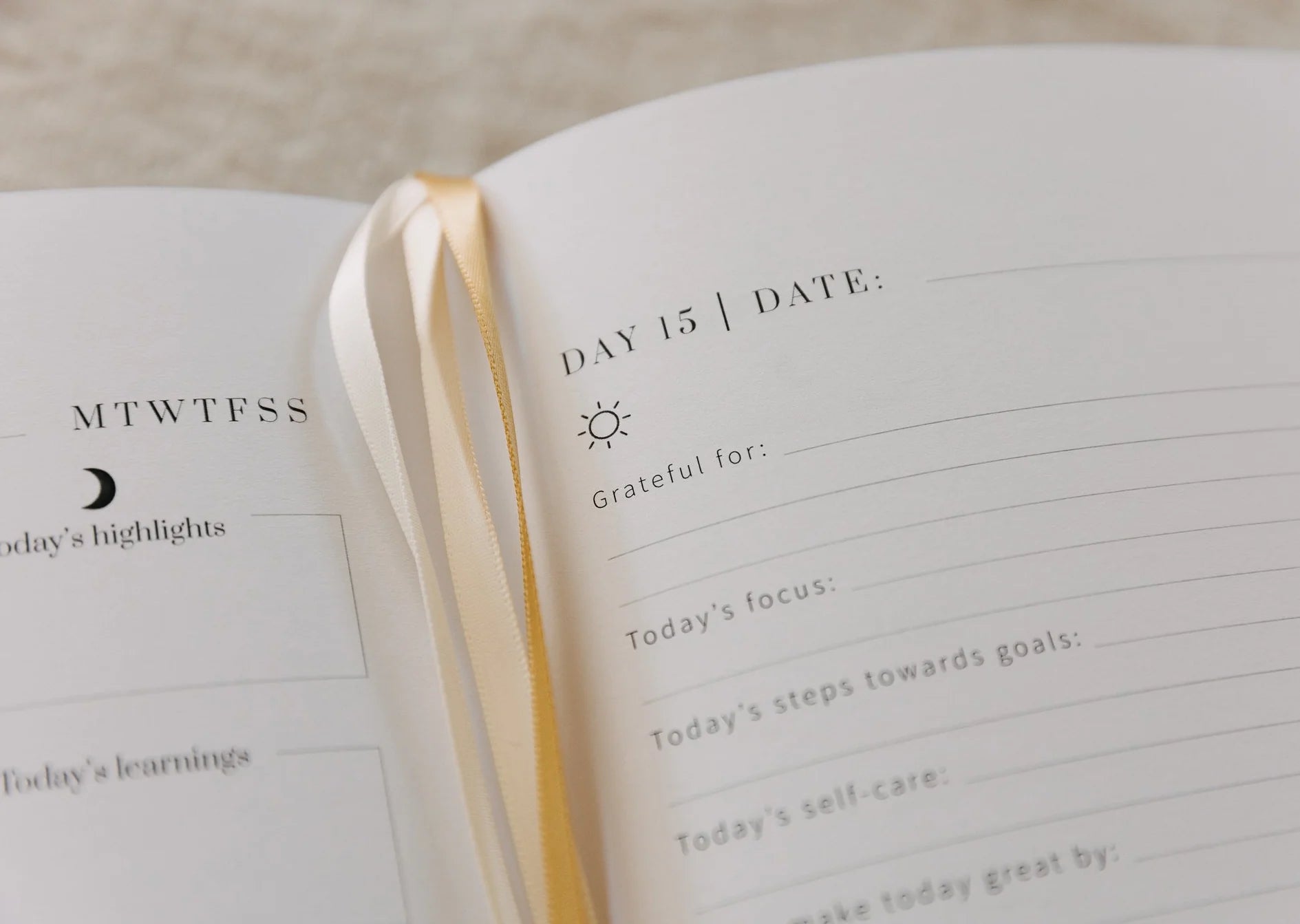 YOU. The Well-being Journal - Sand