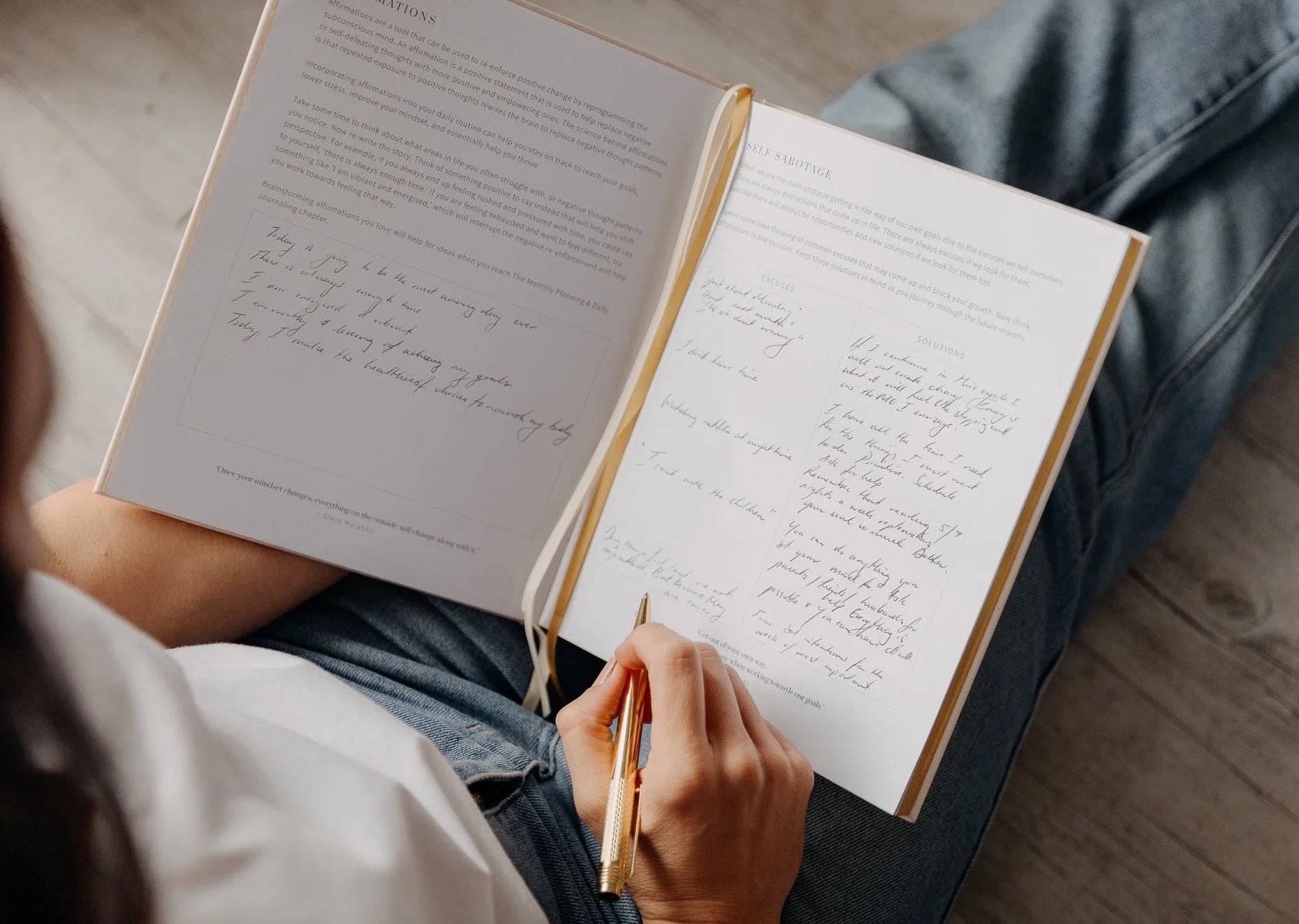 YOU. The Well-being Journal - Sand