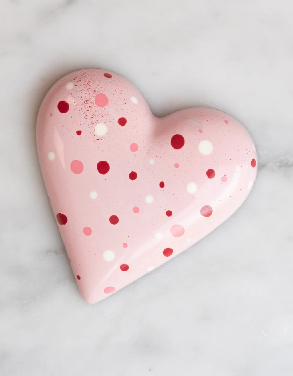 Pecan Praline & Caramel Milk Chocolate Heart