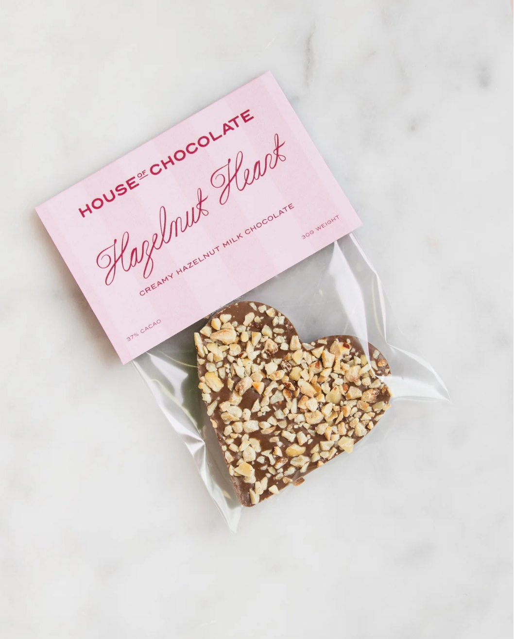 Hazelnut Milk Chocolate Mini Heart