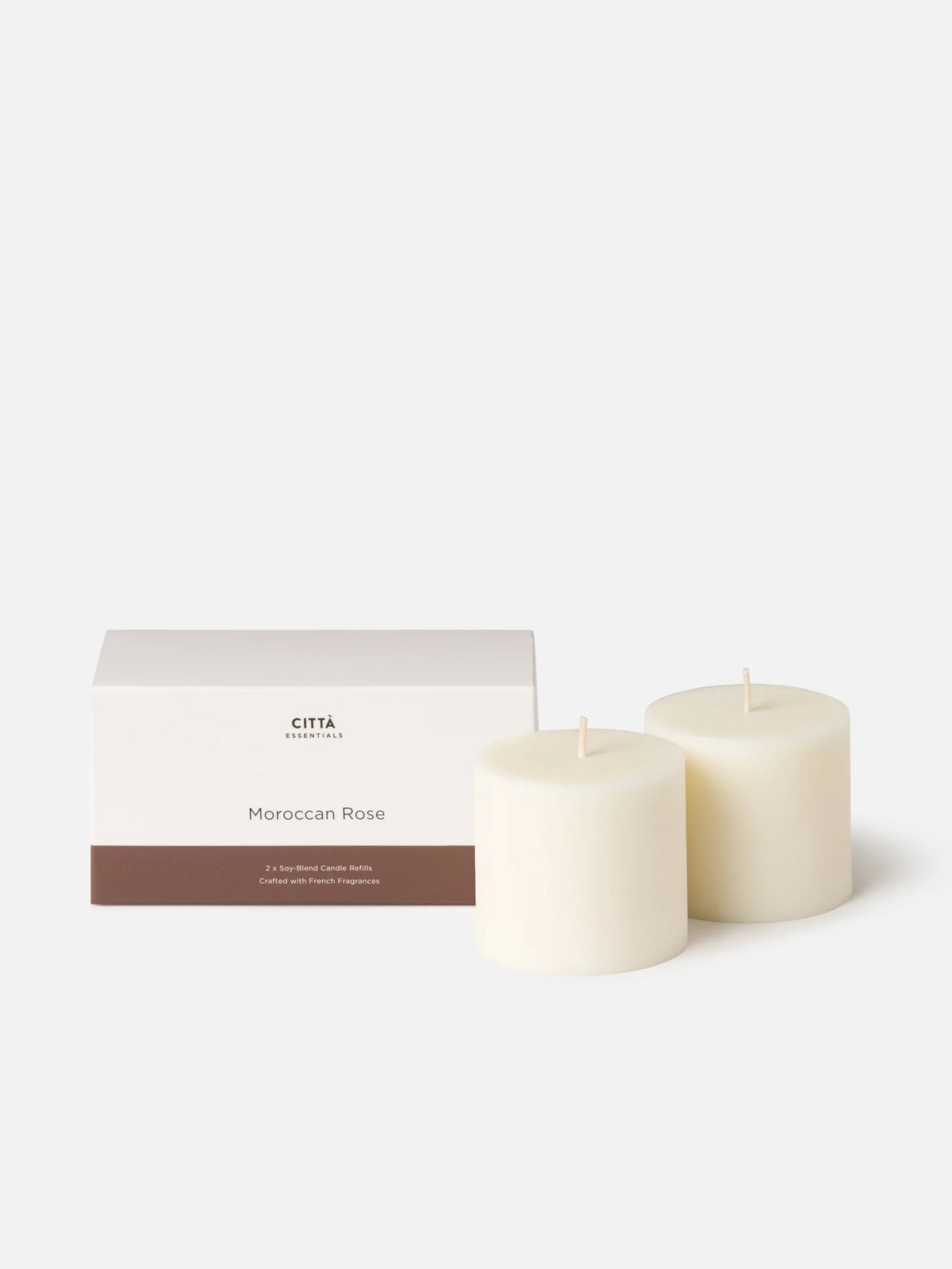 Citta Moroccan Rose Candle Refills / 2