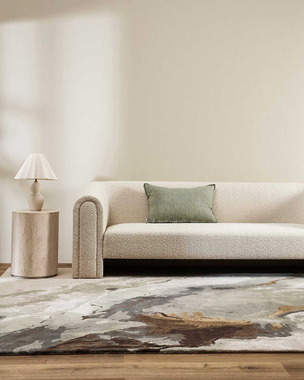 Arcadia Sage Lumbar Cushion - 40 x 60cm