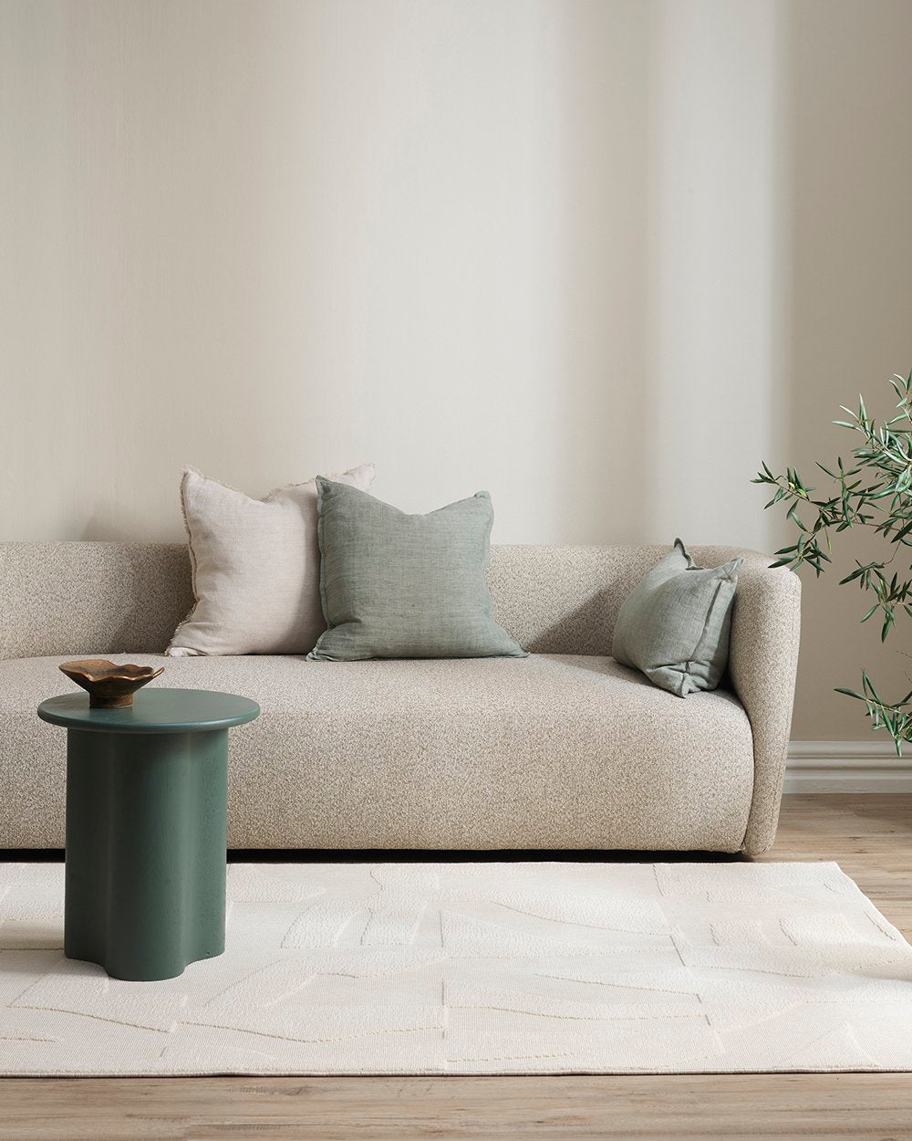 Arcadia Sage Lumbar Cushion - 40 x 60cm