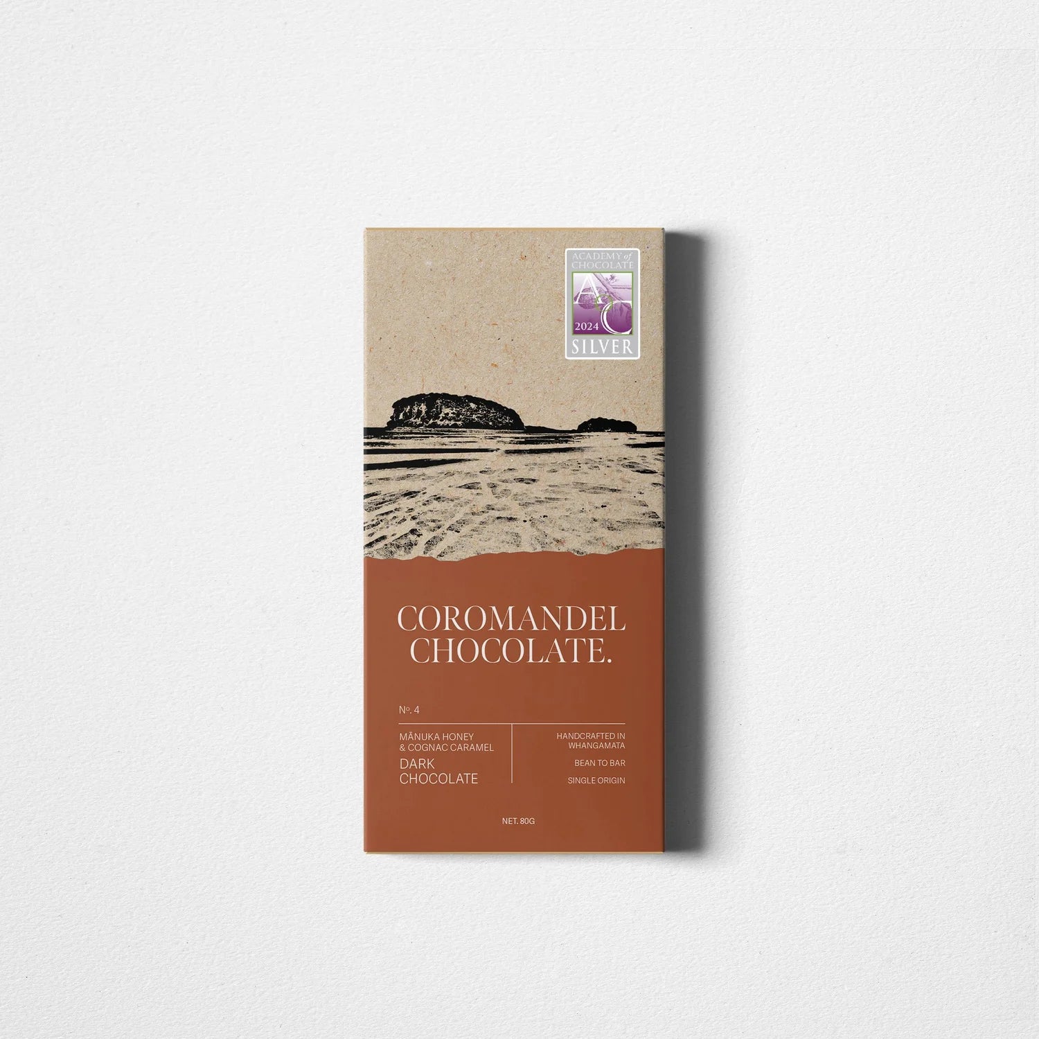 Manuka Honey & Cognac Caramel Dark Chocolate