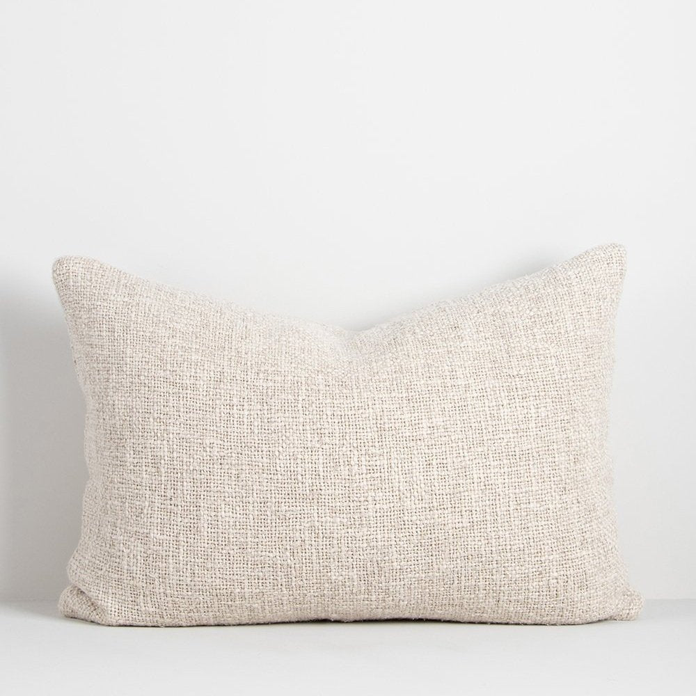 Cyprian Oatmeal Lumbar Cushion - 40 x 60cm