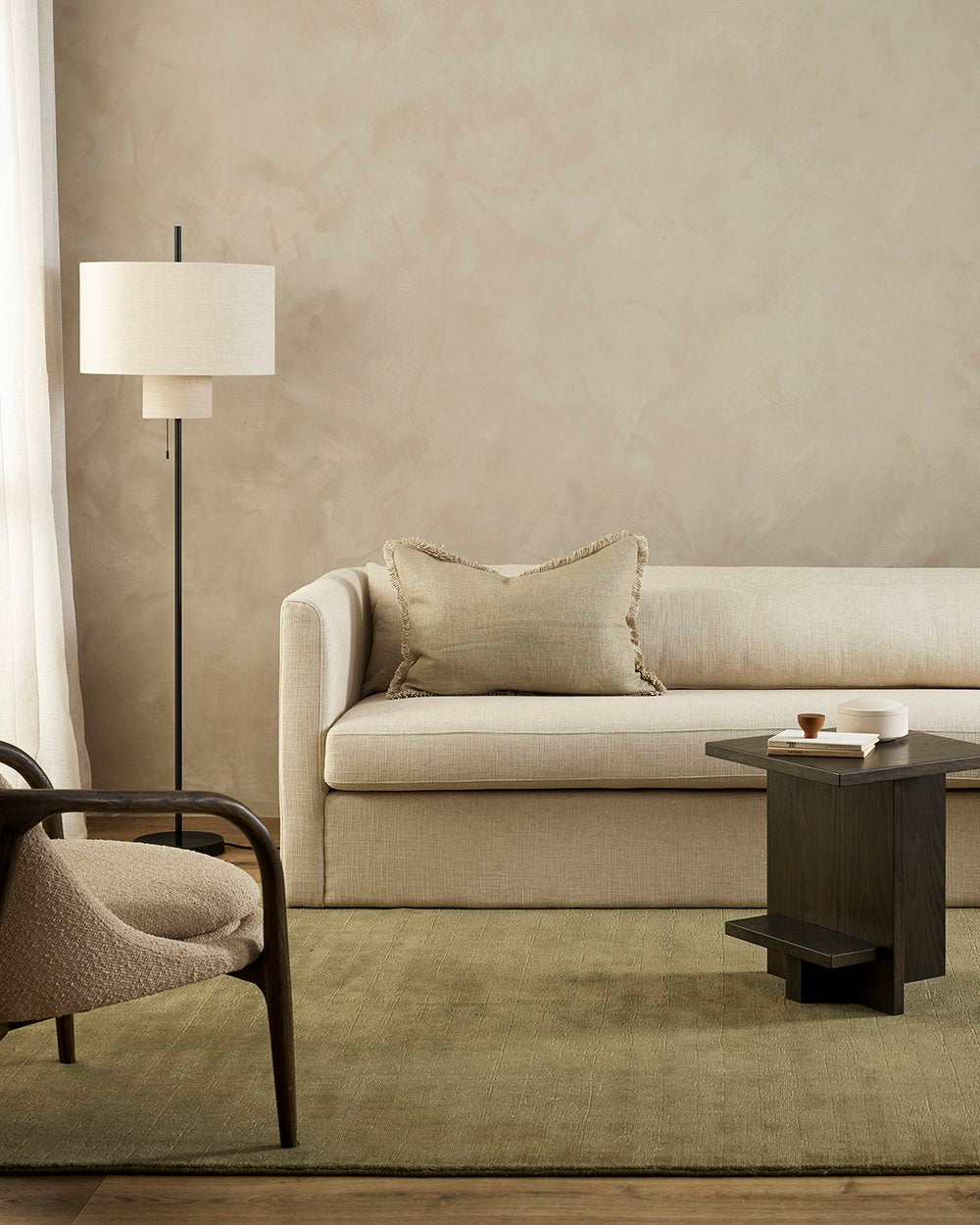 Dover Cushion Natural - 40 x 60cm