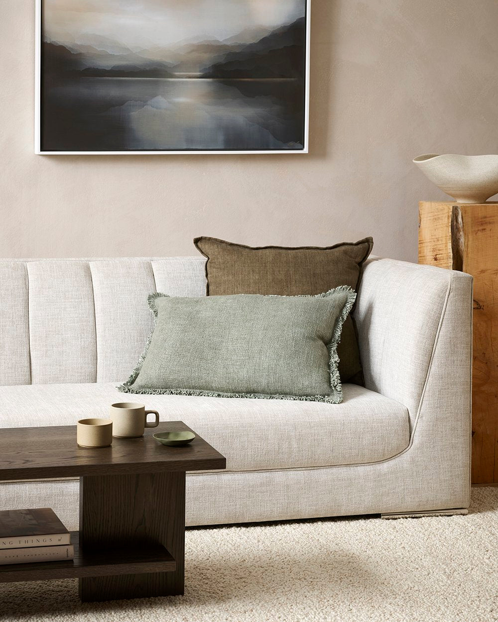 Dover Cushion Sage - 40 x 60cm