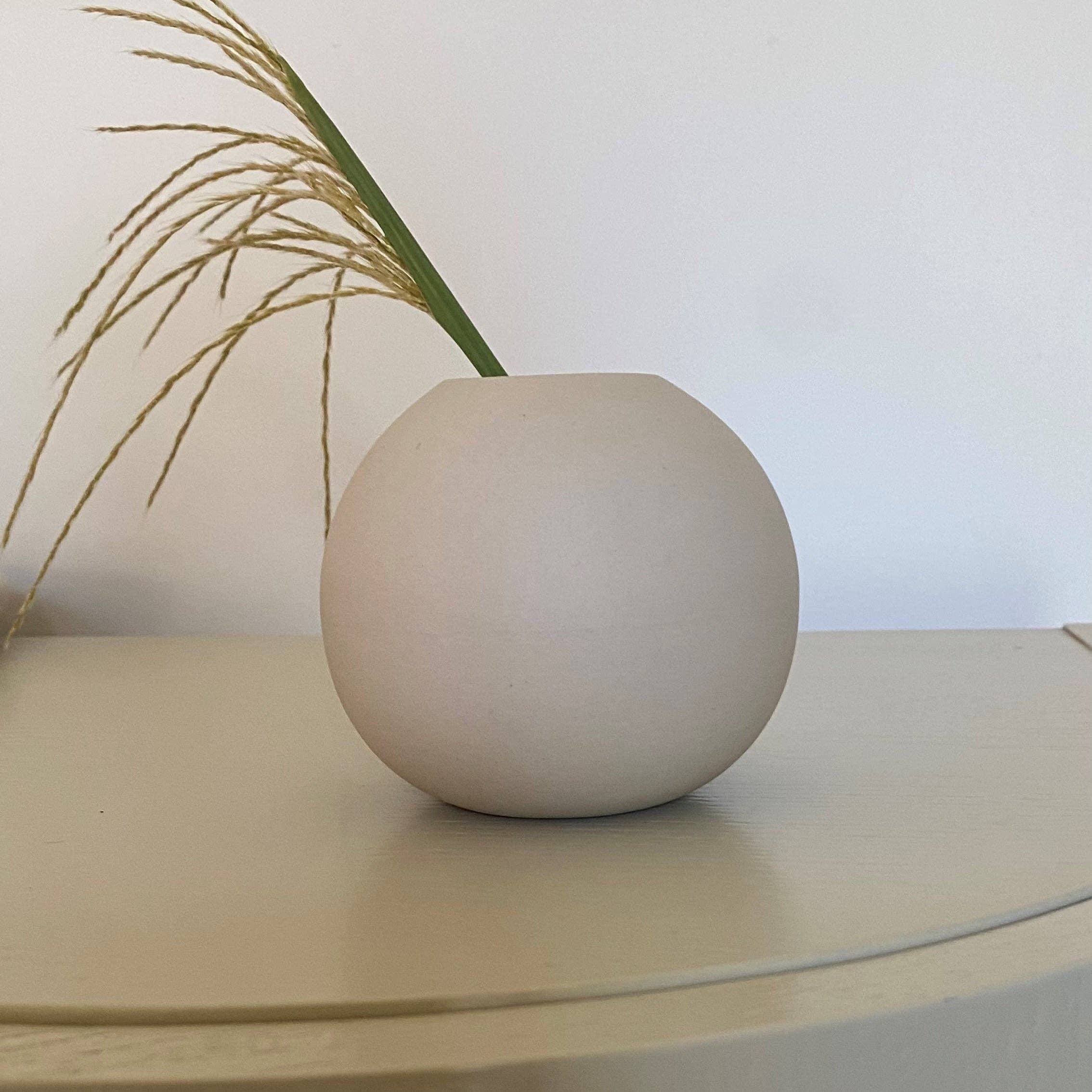 Cloud Bubble Vase Chalk (S)