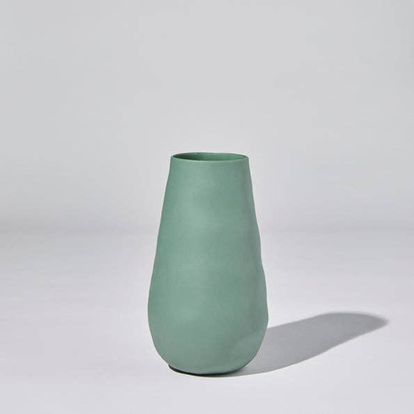 Teardrop Vase Moss (L)