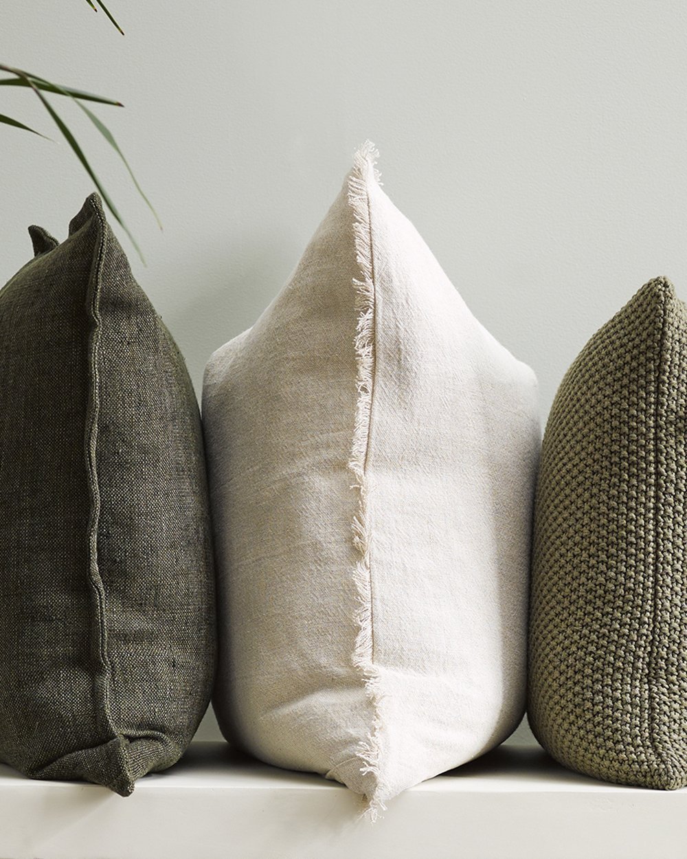 Keaton Cream Cushion - 55 x 55cm