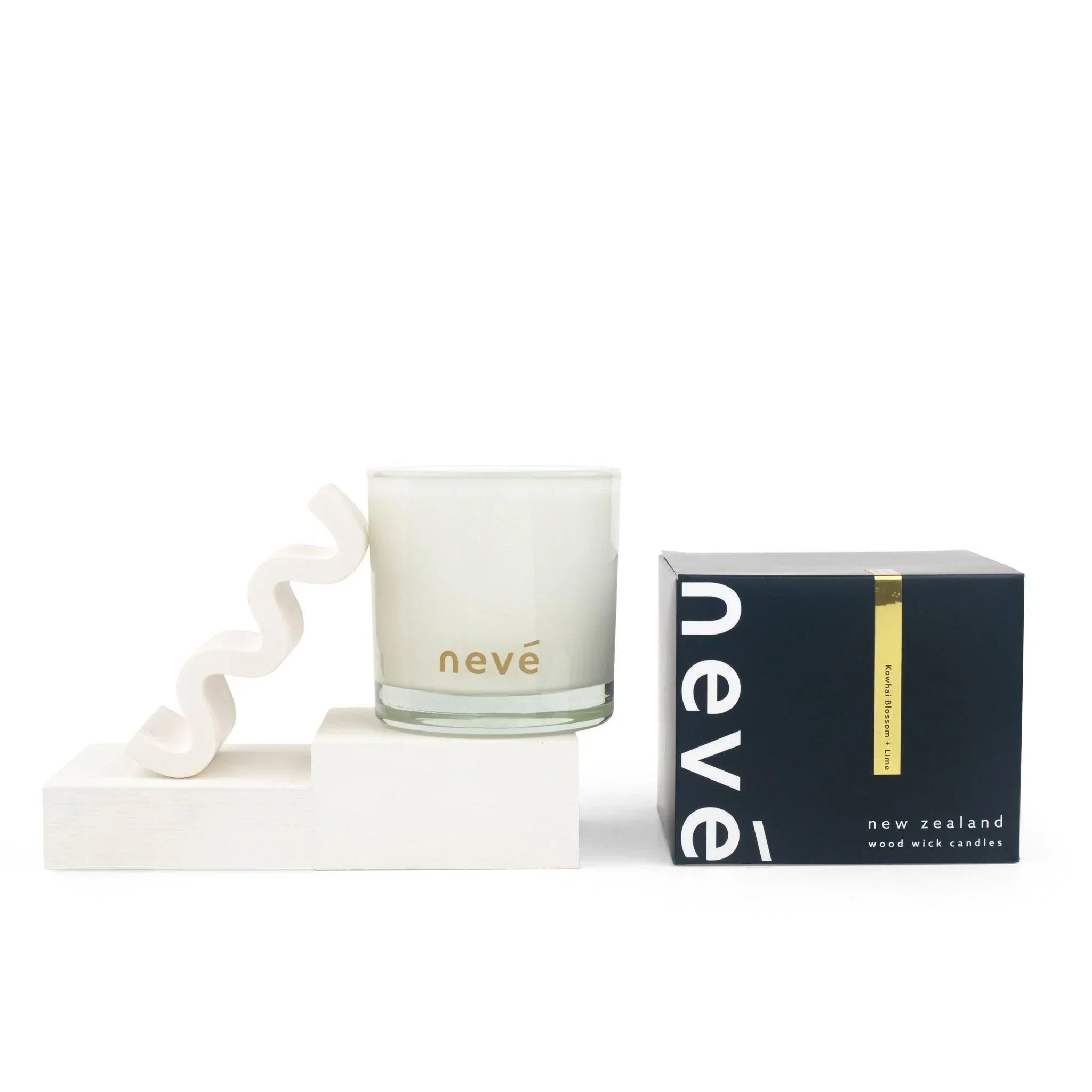 Neve - Kowhai Blossom + Lime Candle - Medium