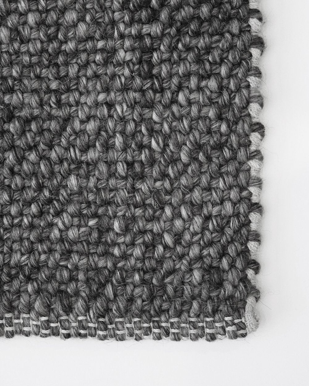 Baya | Nebraska Floor Rug - Charcoal