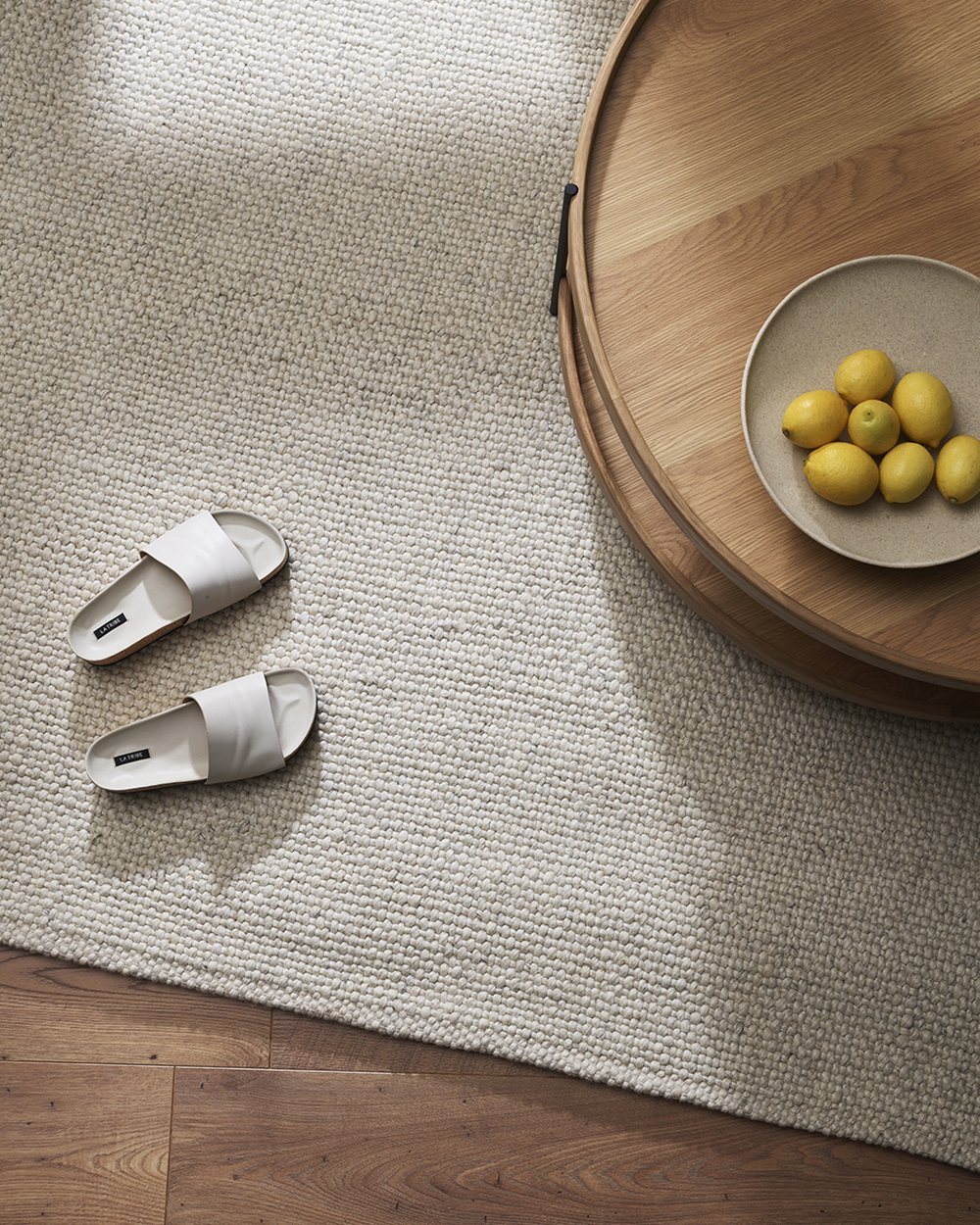 Baya | Nebraska Floor Rug - Natural White