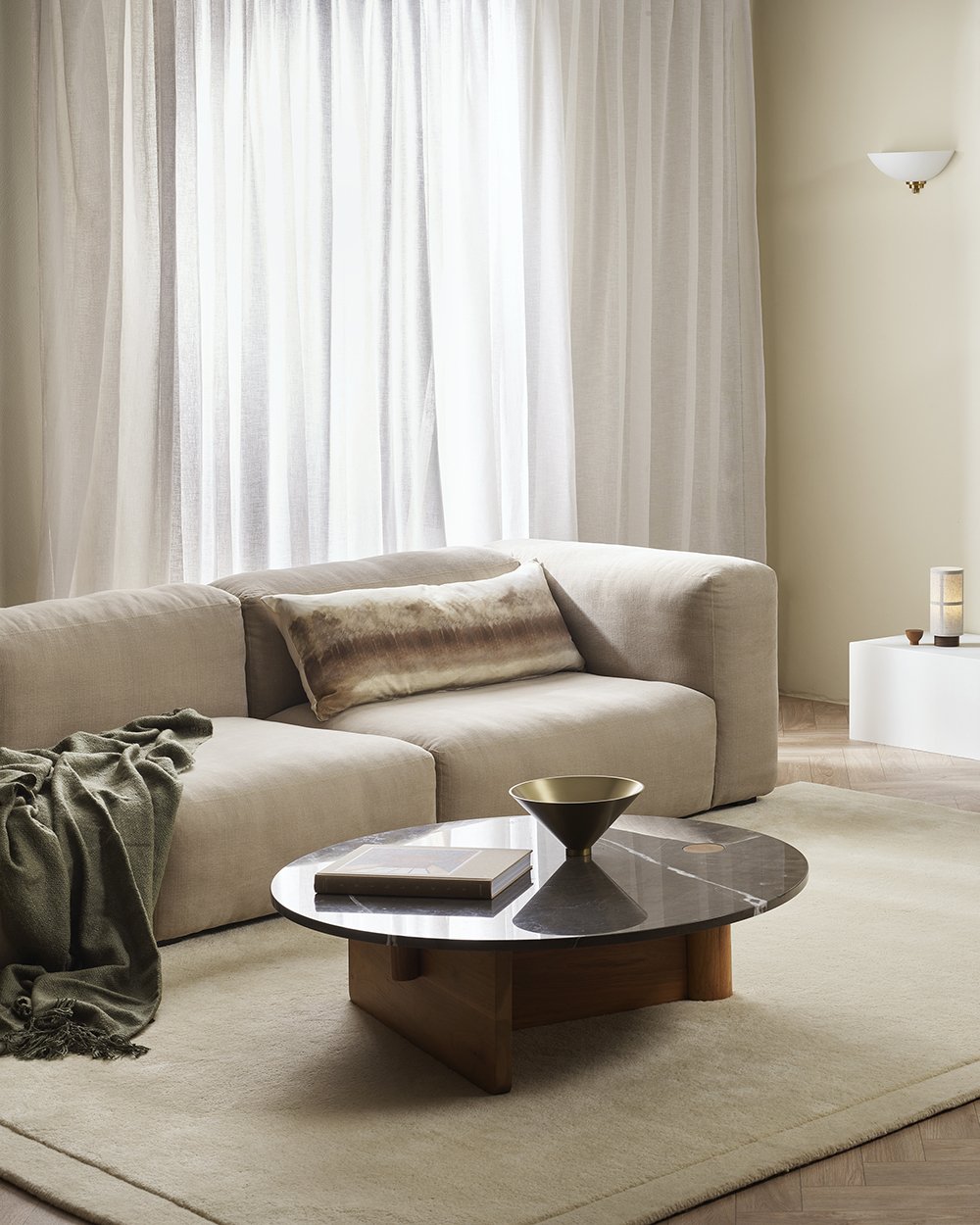 Baya | Norfolk Floor Rug - Ivory