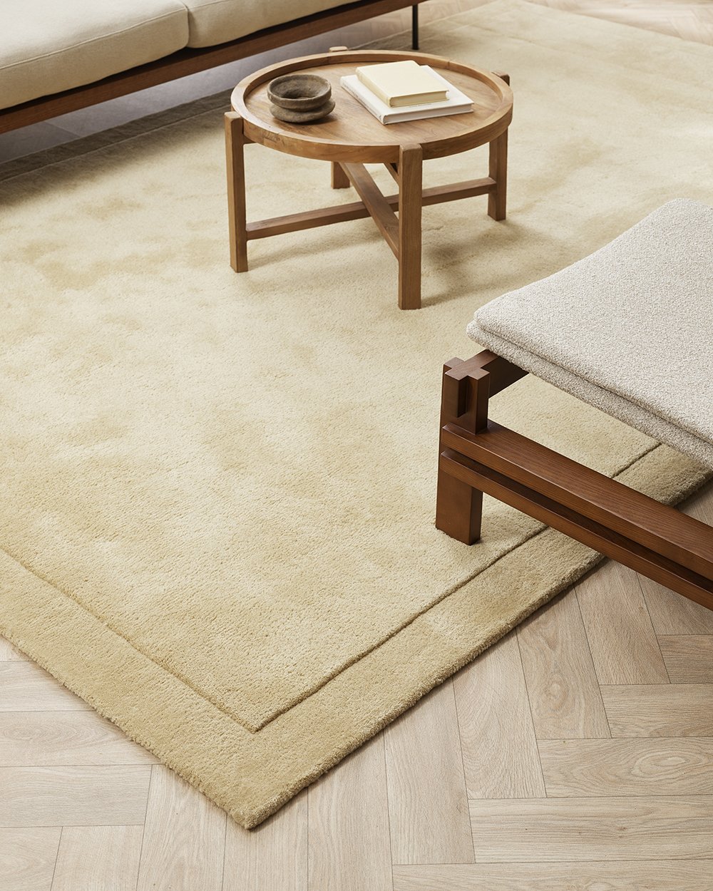 Baya | Norfolk Floor Rug - Sand