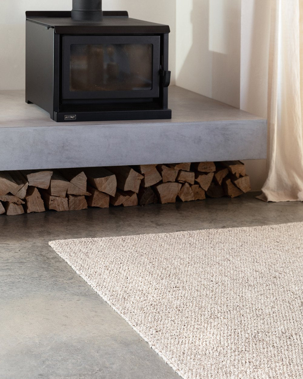Baya | Omaha Floor Rug - Pebble
