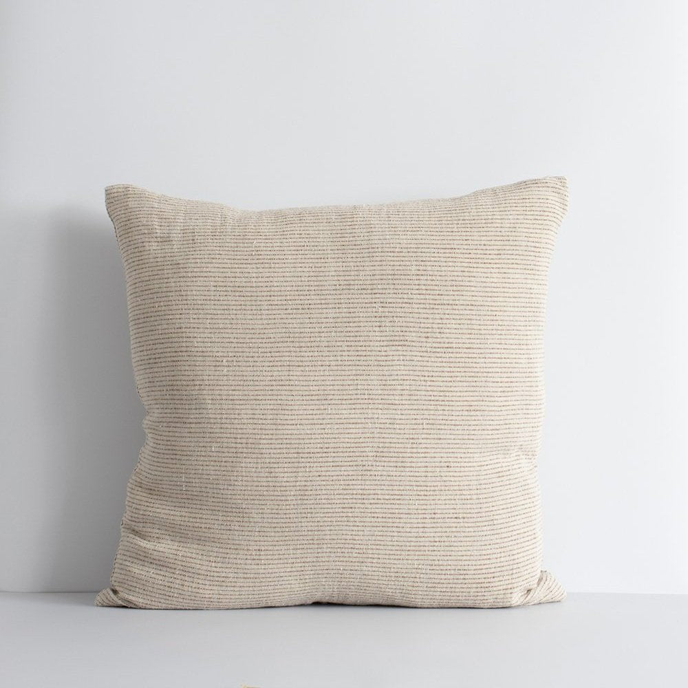 Sandridge Cushion - Linen/Rust 50 x 50cm