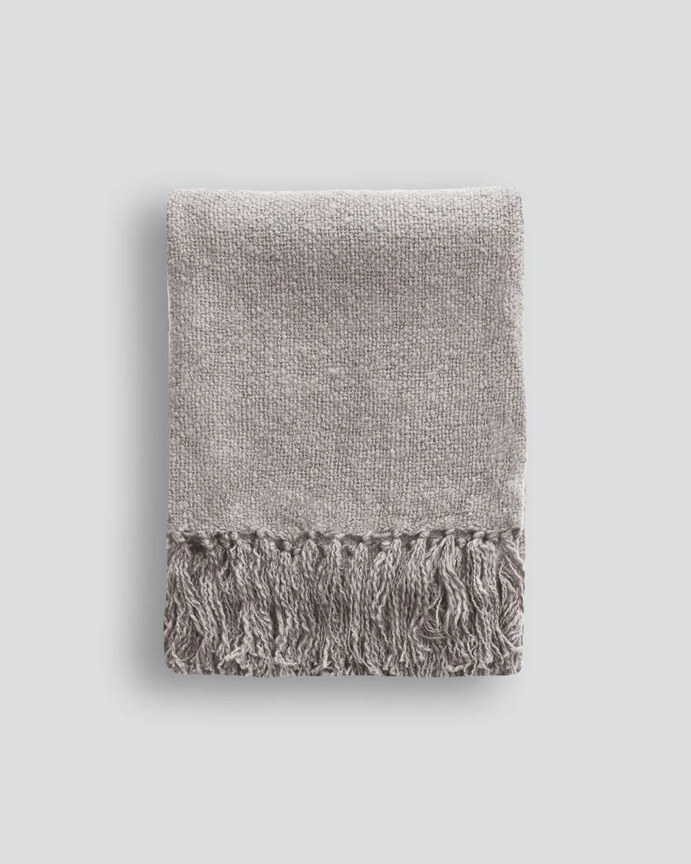 Ollo Serenade Throw - Stone Grey