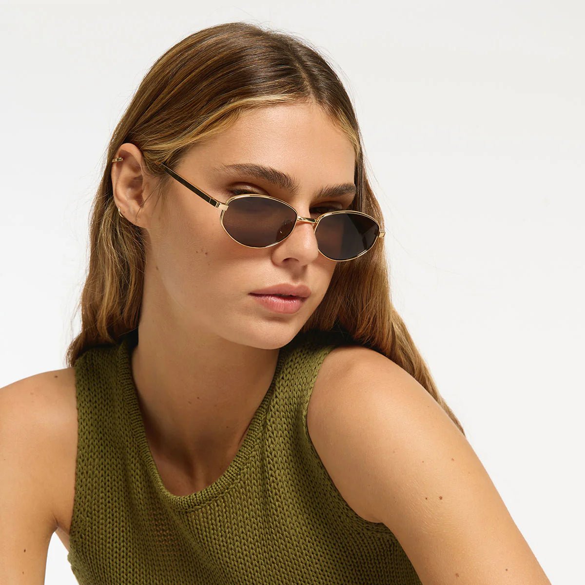 Enigma Gold Sunglasses - libandlu