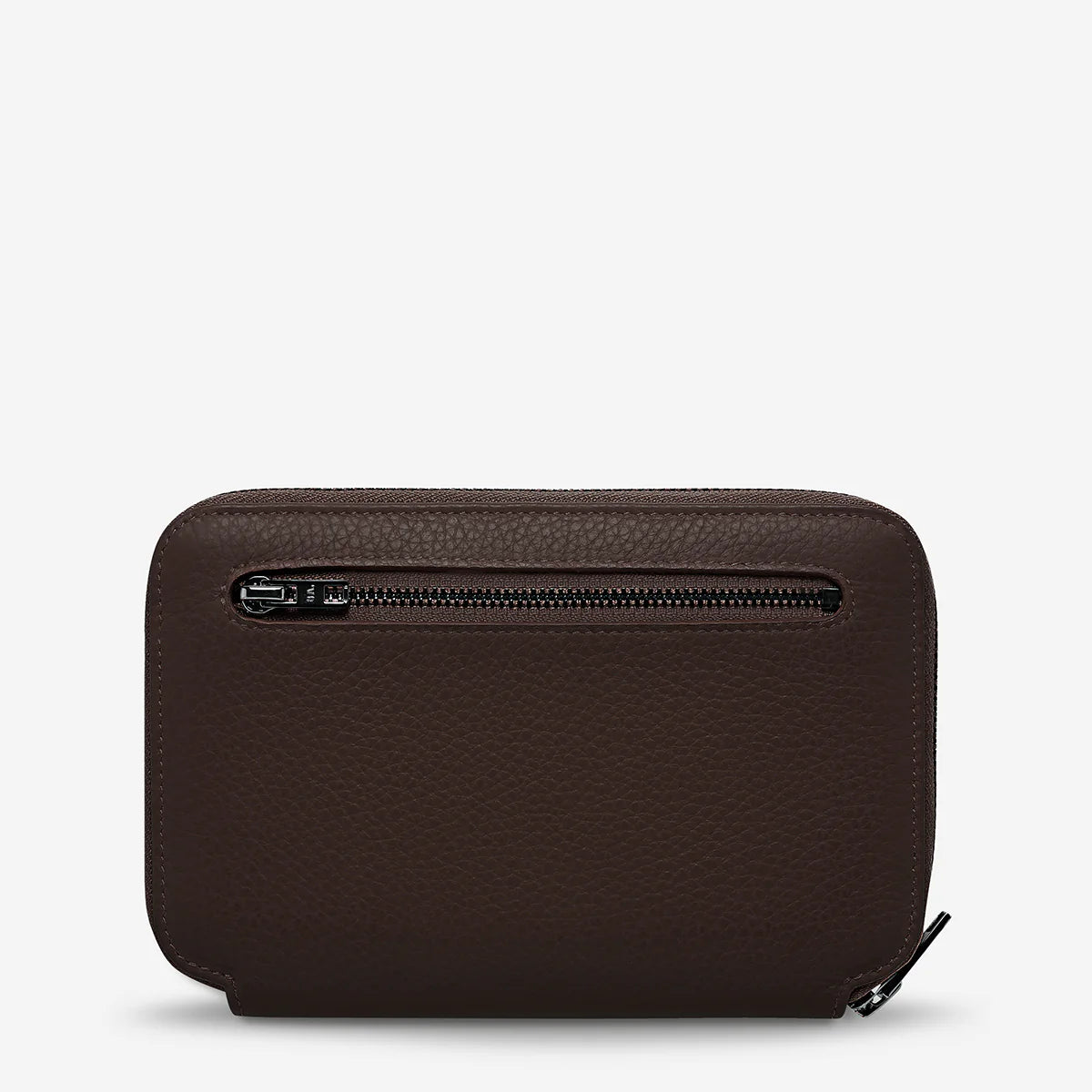 Nowhere To Be Found Passport Wallet - Cocoa