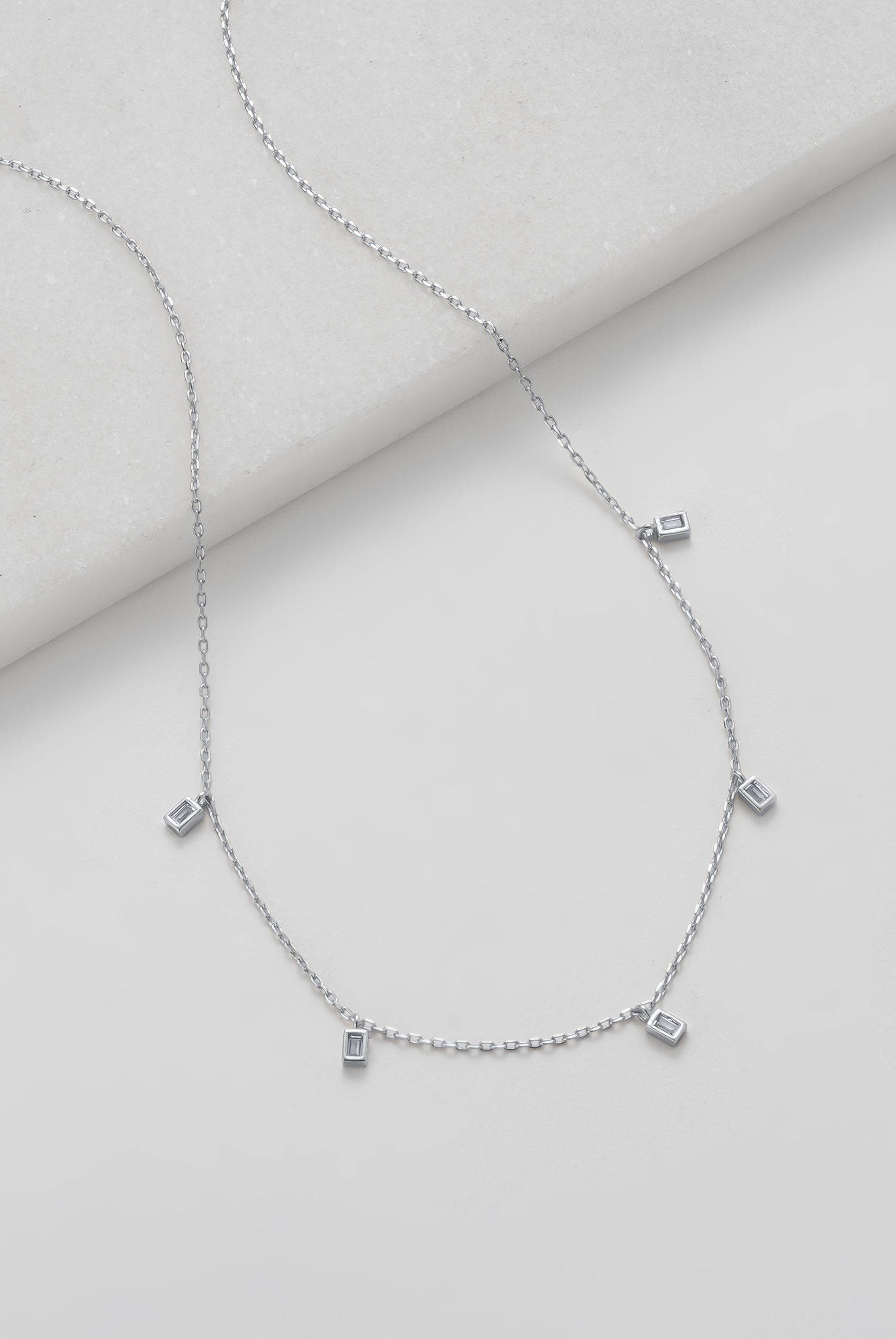Baguette Mini Necklace