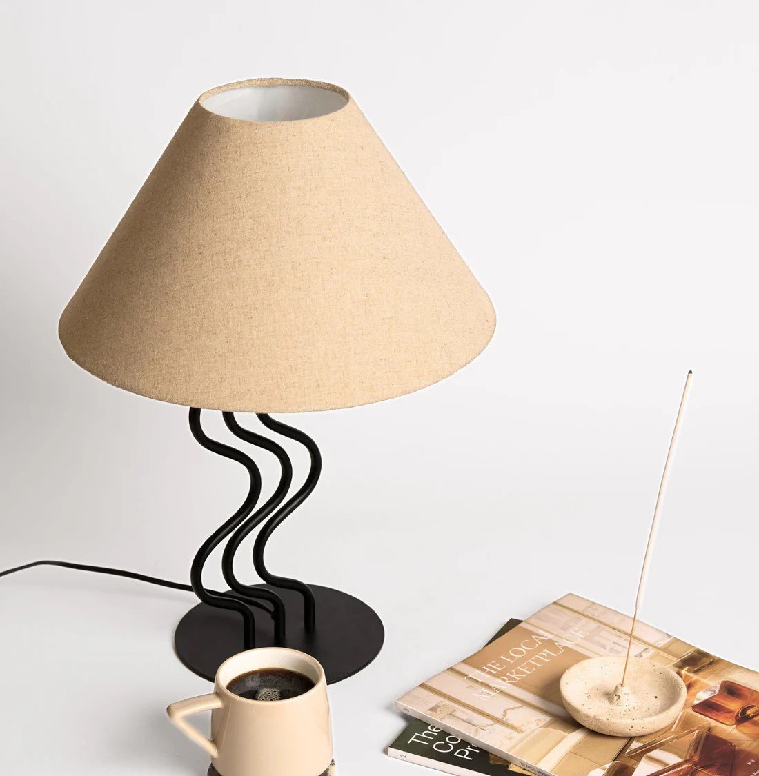 Surge Table Lamp - Black