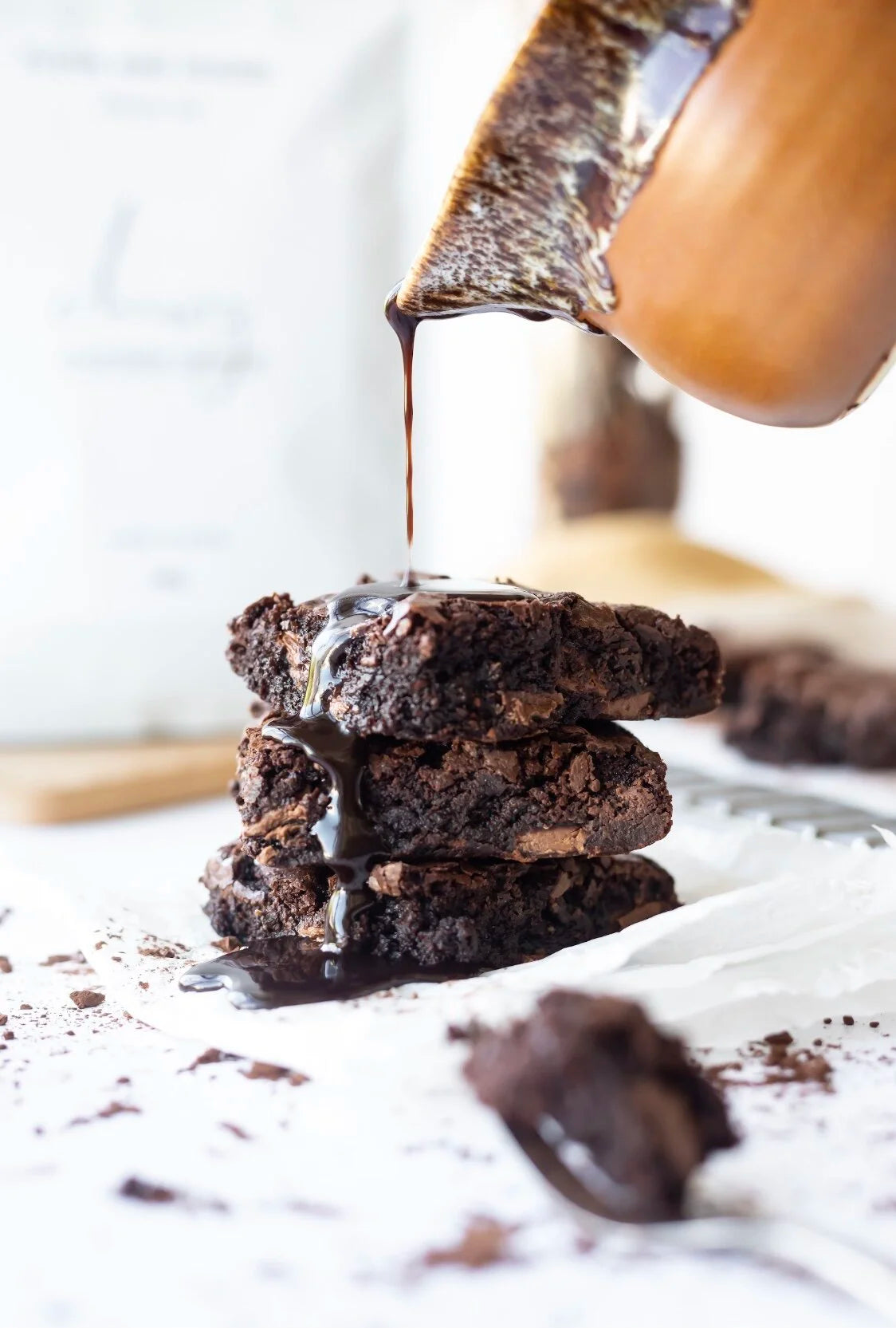 Flour & Dough - Chewy Chocolate Brownie Mix