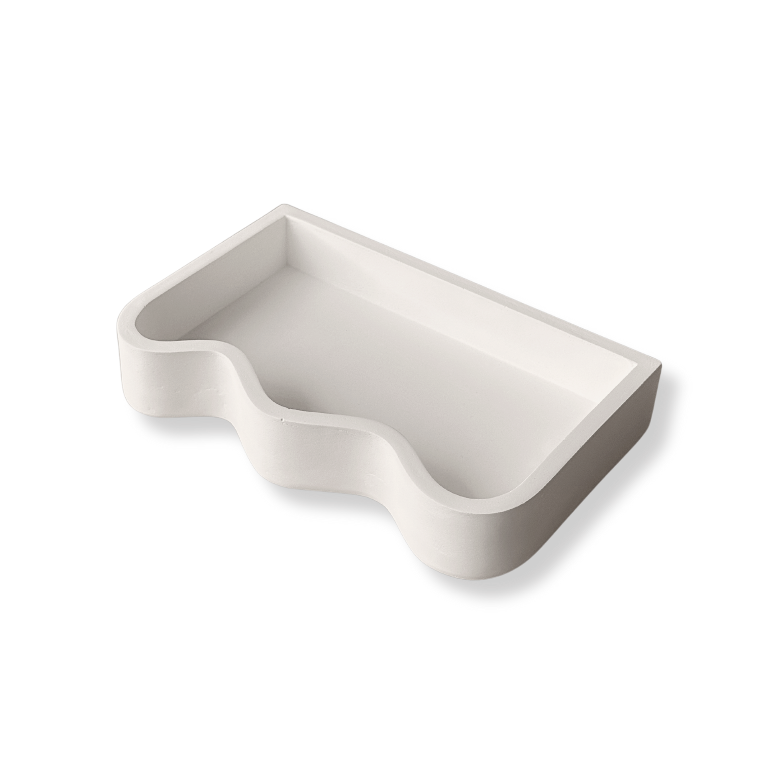 The Marloe Wavy Tray: Moonstone