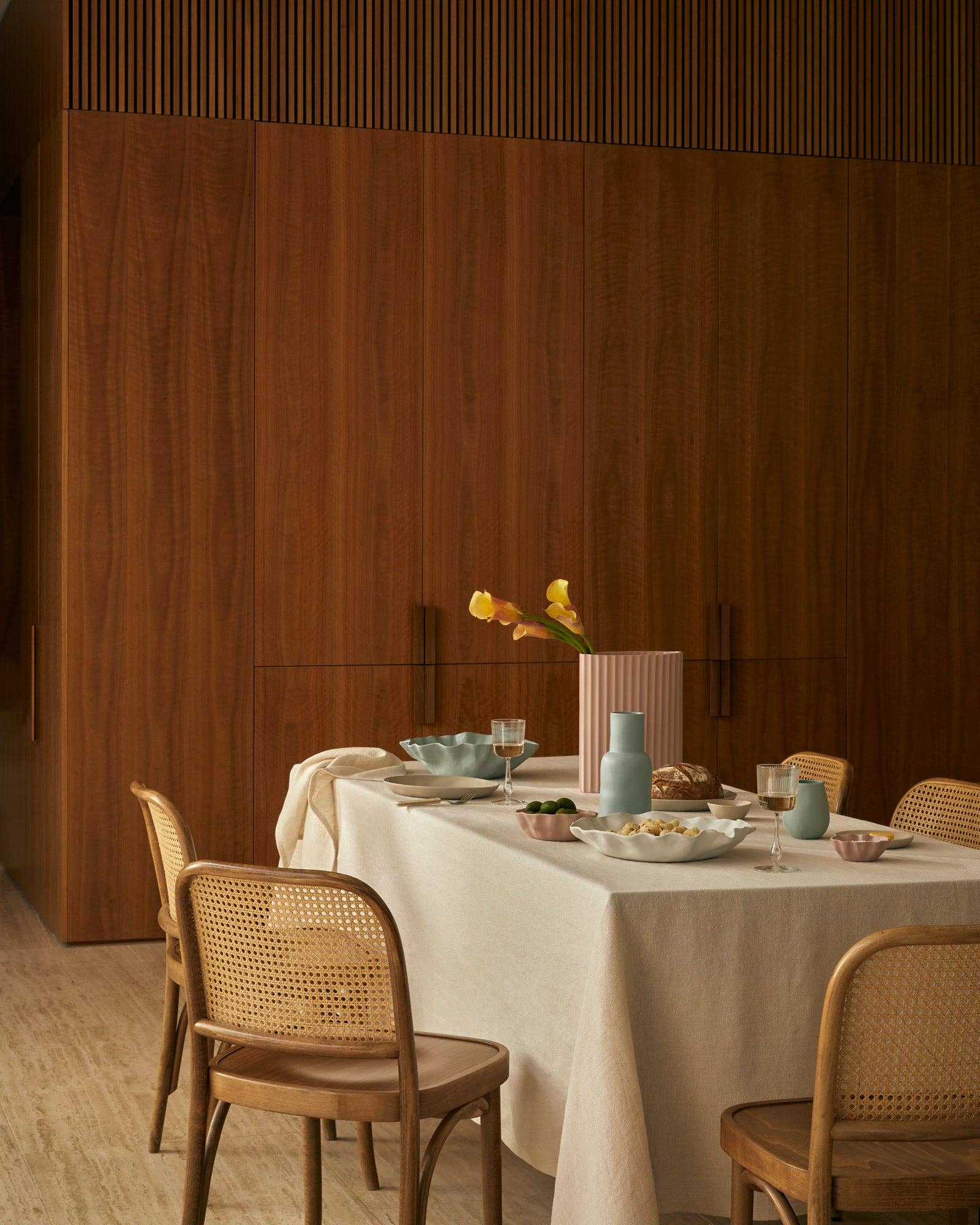 Ruffle Bowl Chalk White (M)