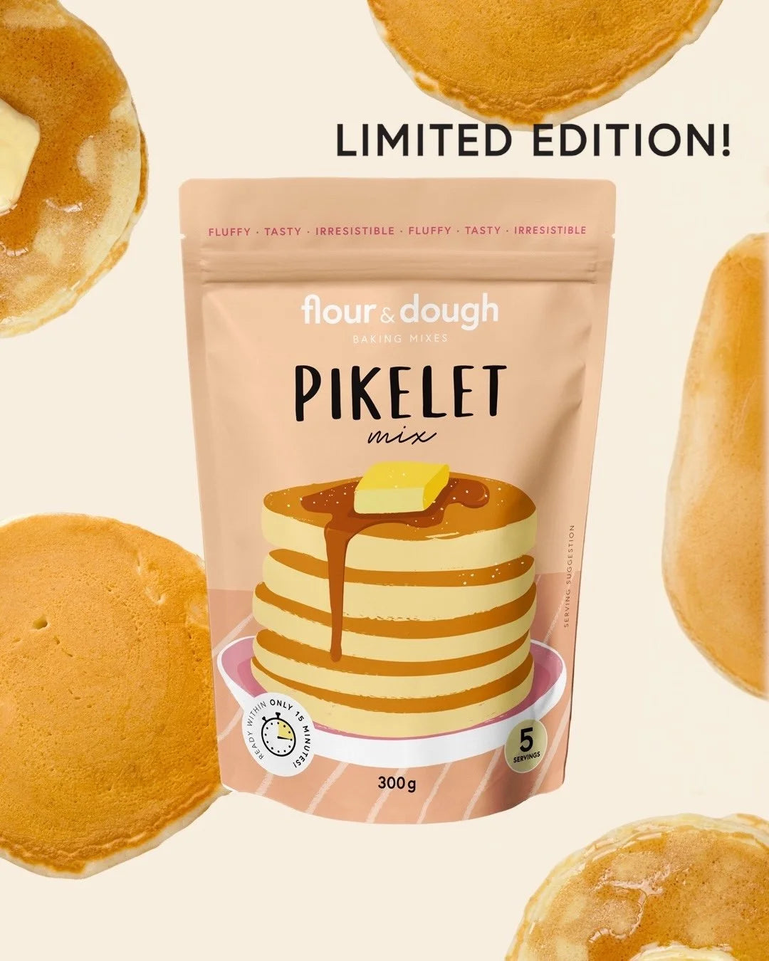 Flour & Dough - Pikelet Mix - Limited Edition