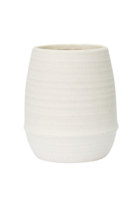 Alma Vase Chalk Medium