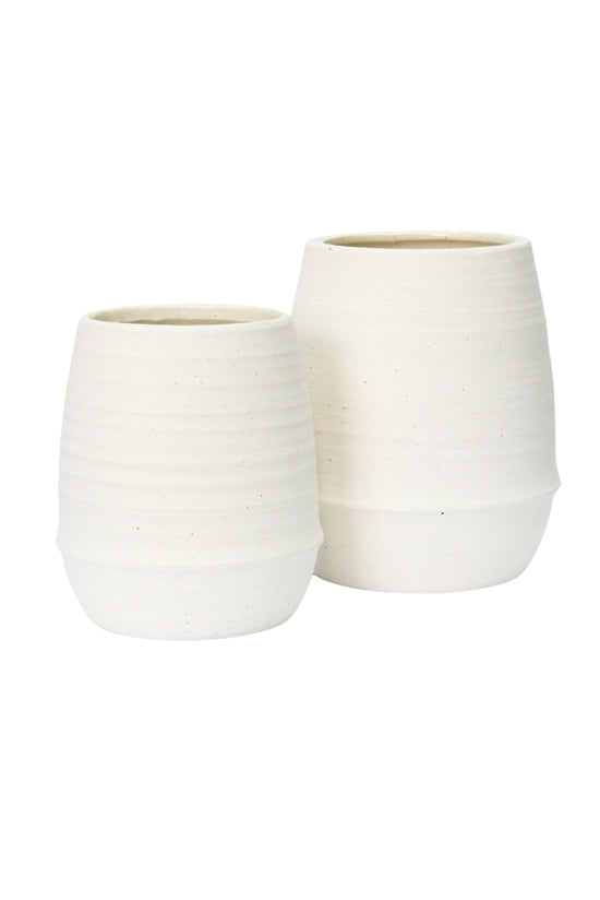Alma Vase Chalk Medium