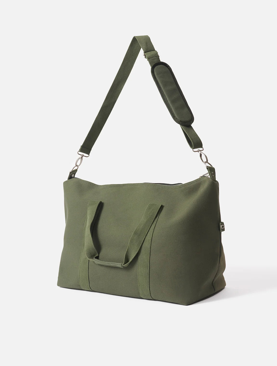 Canvas Weekender Bag - Olive