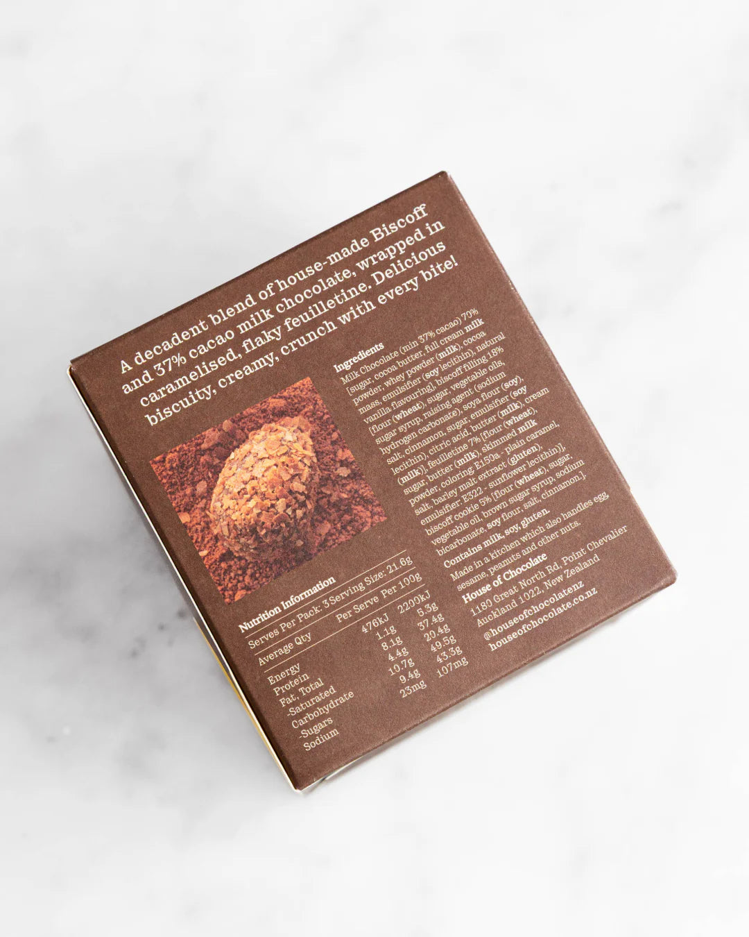 Biscoff Crumble Milk Chocolate Egg