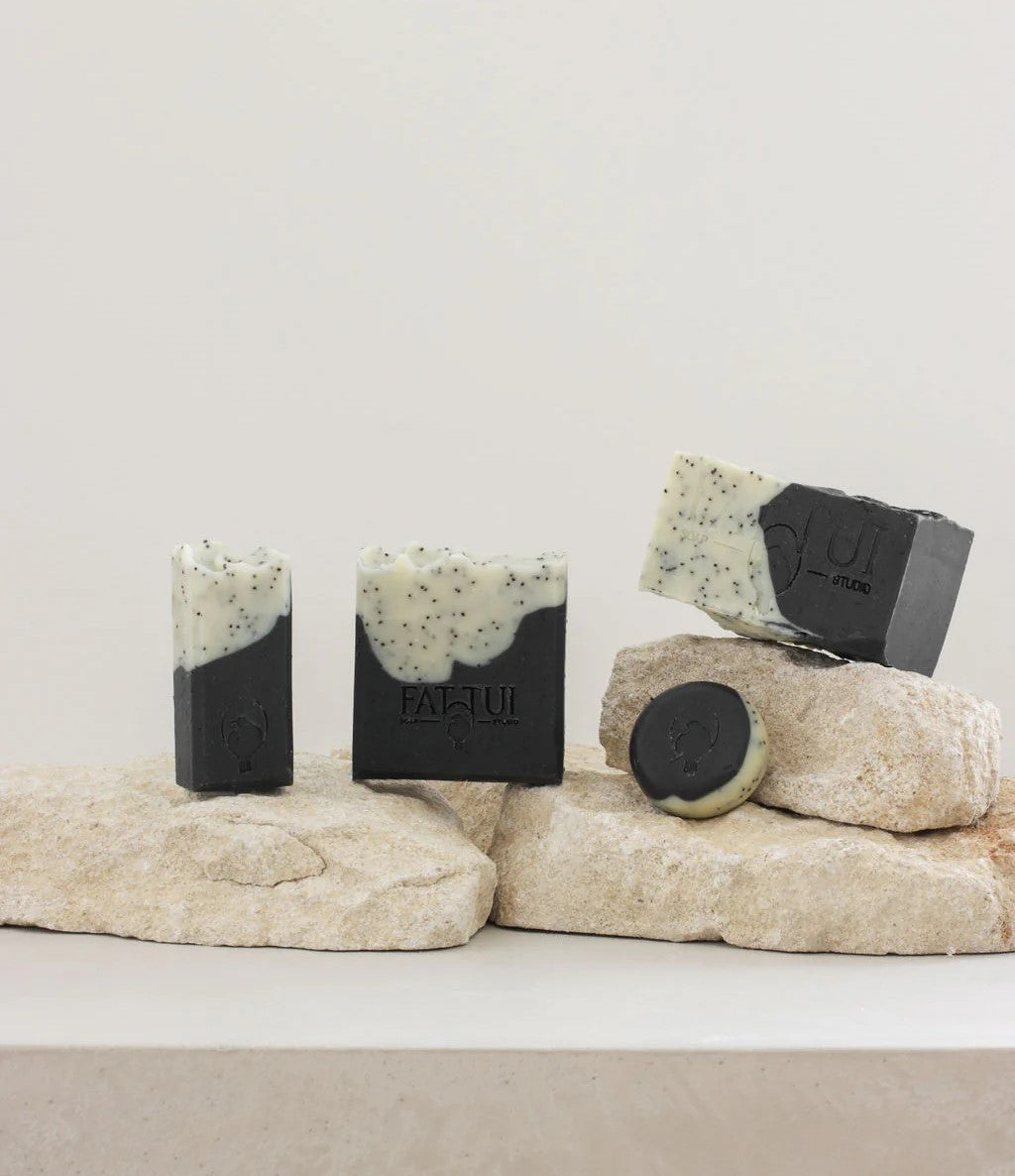 Charcoal and Poppy Seed - Bar