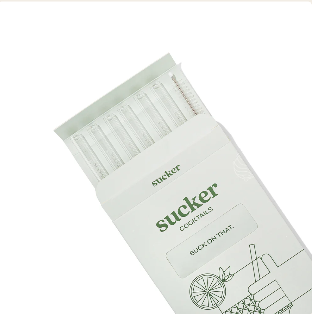 Cocktail Glass Drinking Straws