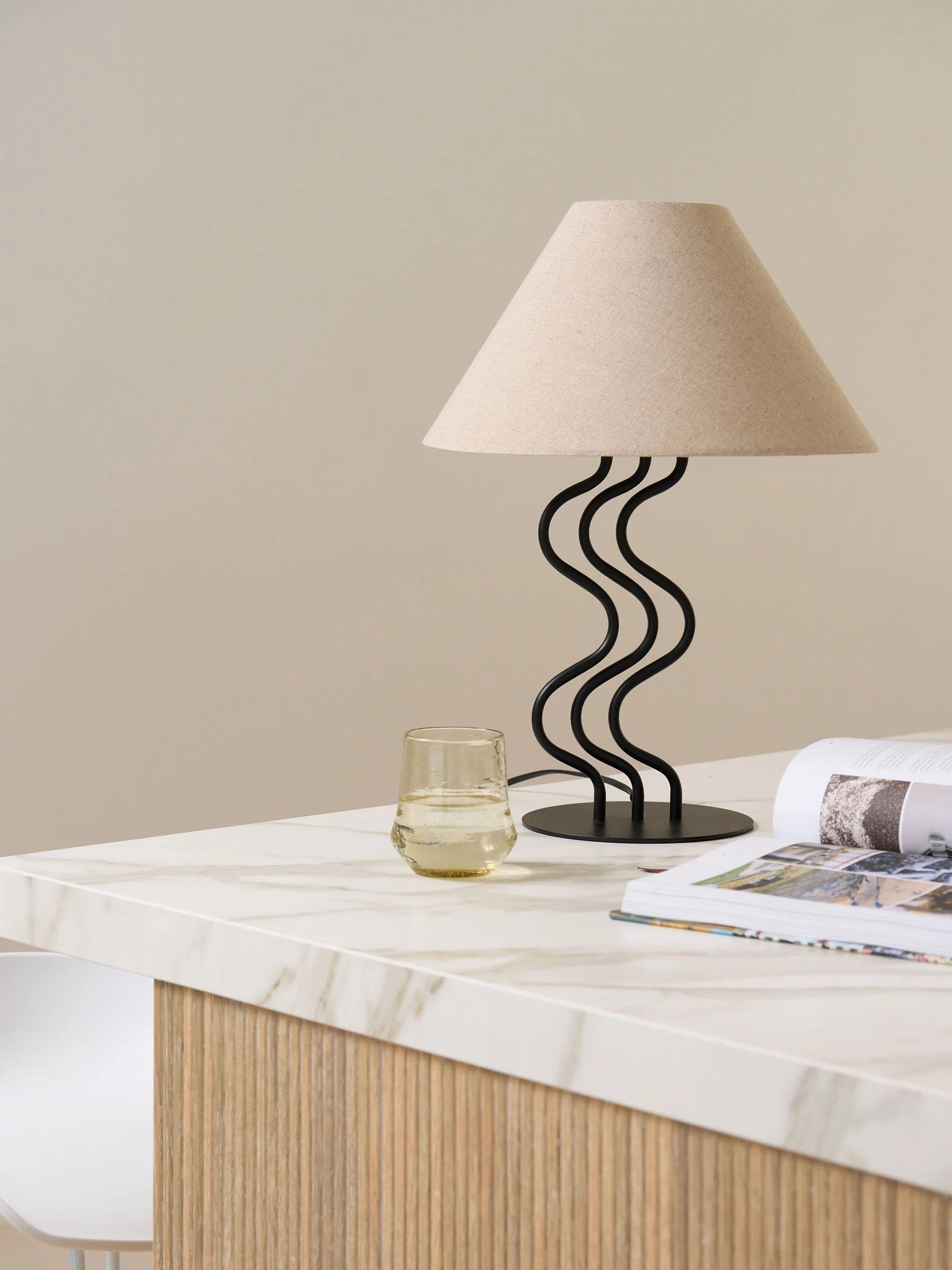 Surge Table Lamp - Black