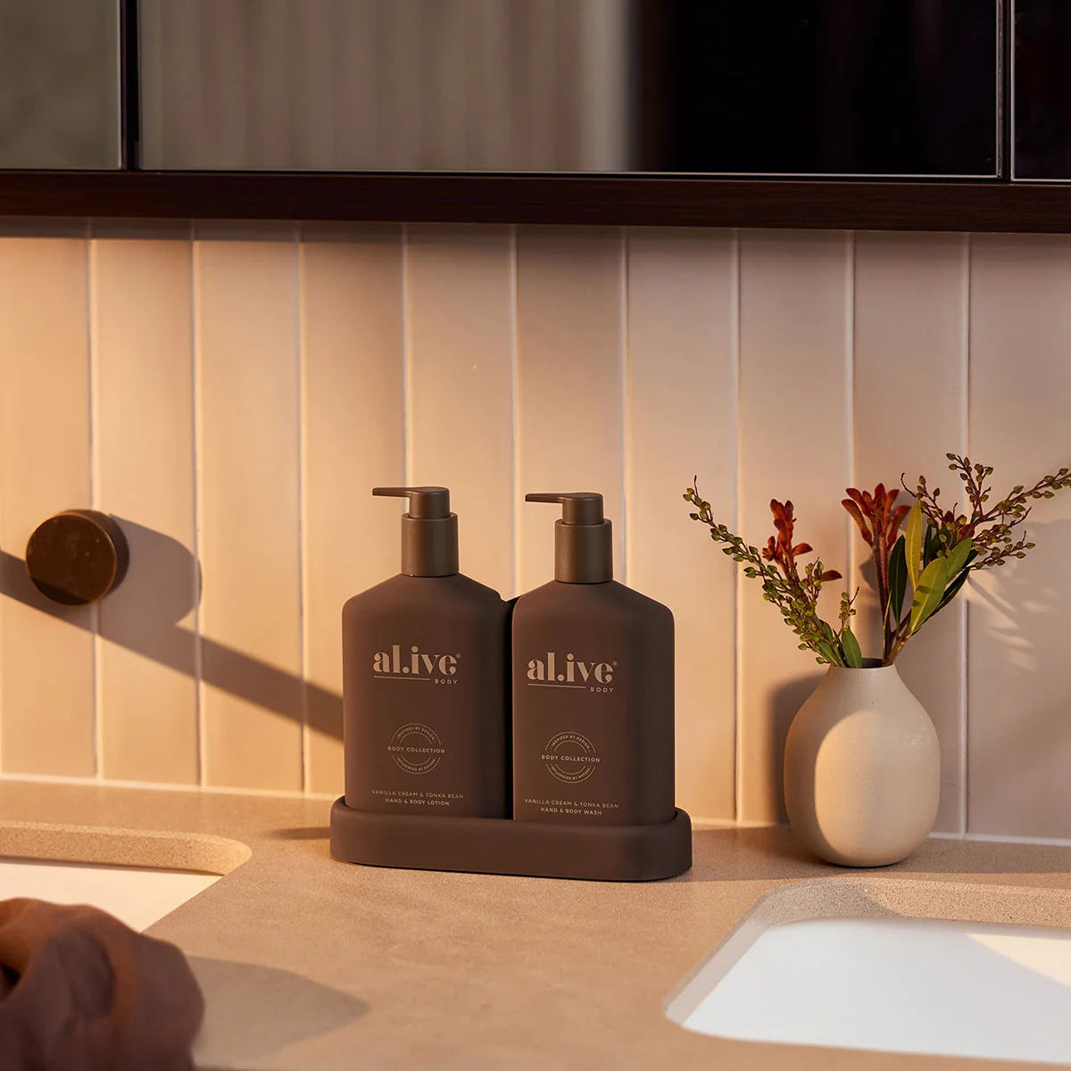 Transformative Wash & Lotion Duo - Vanilla Cream & Tonka Bean - LIMITED EDITION