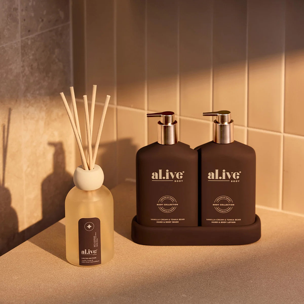 Transformative Wash & Lotion Duo - Vanilla Cream & Tonka Bean - LIMITED EDITION